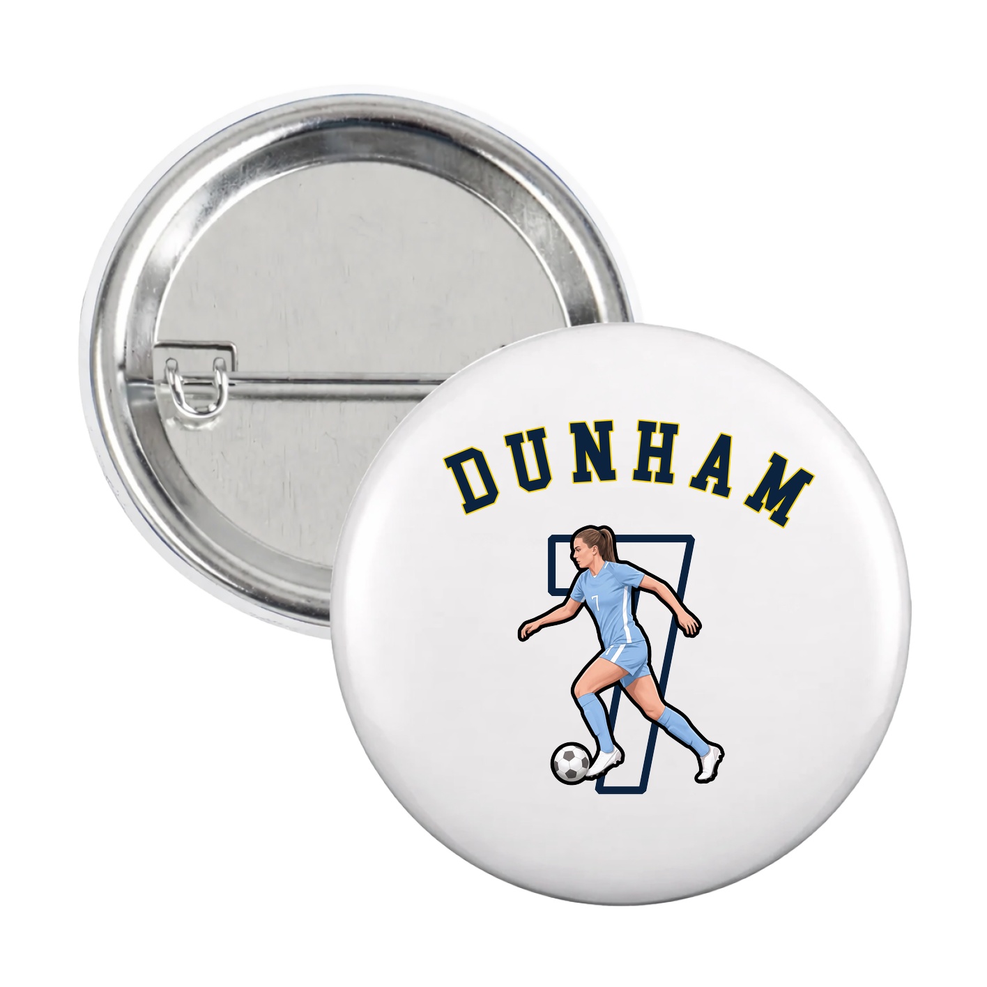 Game Day Button — Shirsey Arch in White