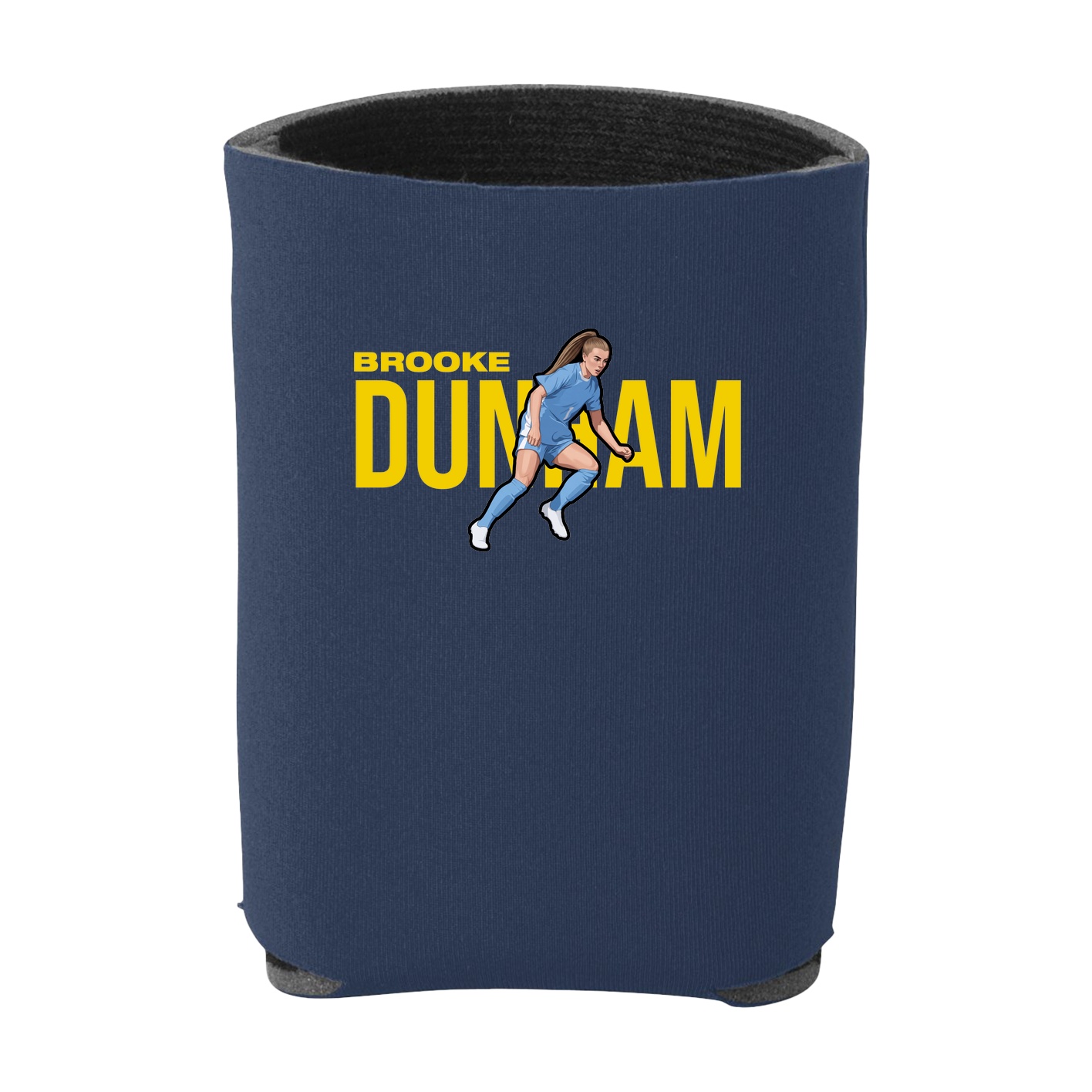 Can Holder — Player Name in Navy
