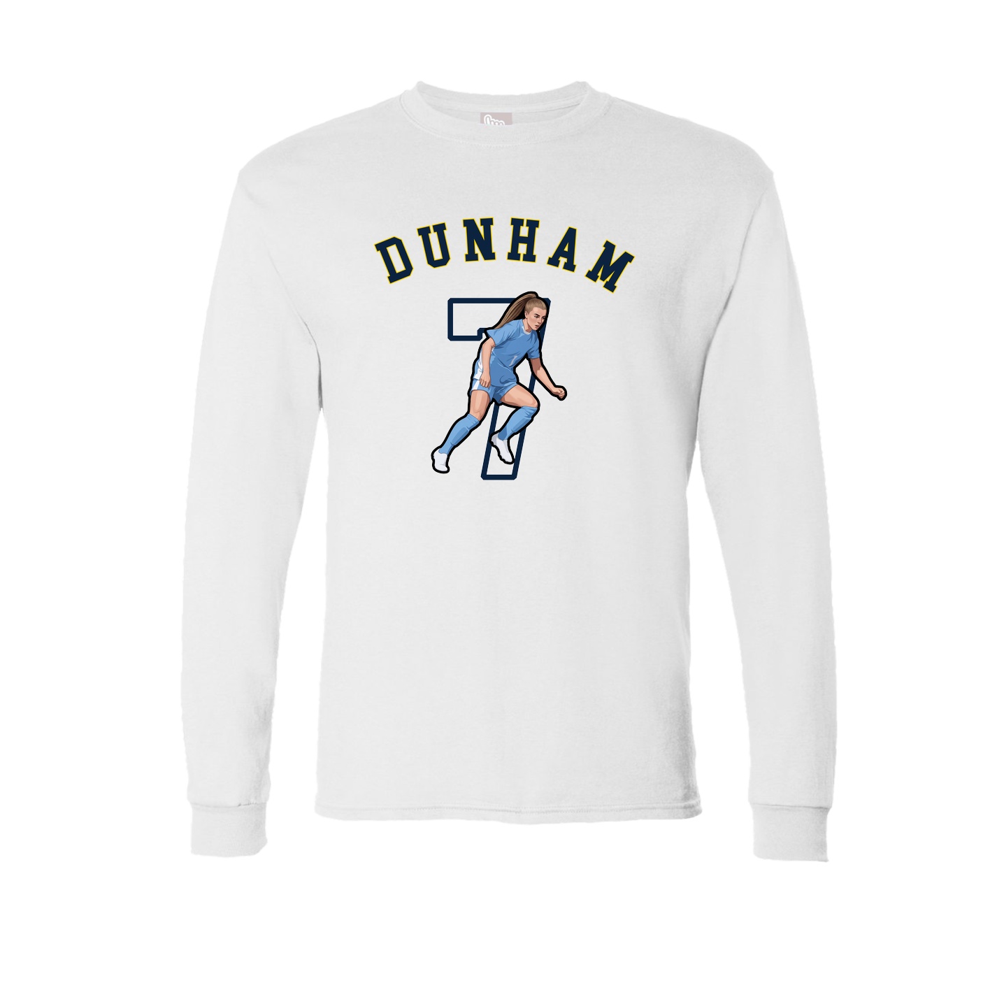 Long Sleeve Tee — Shirsey Arch in White