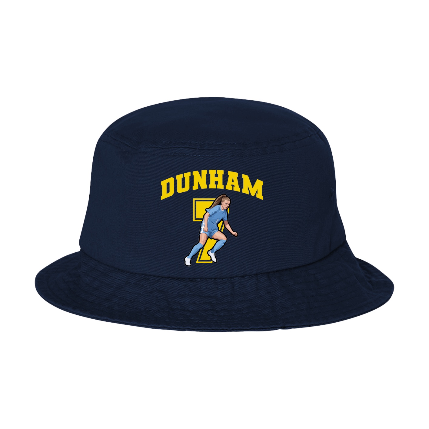Bucket Cap — Number in Navy