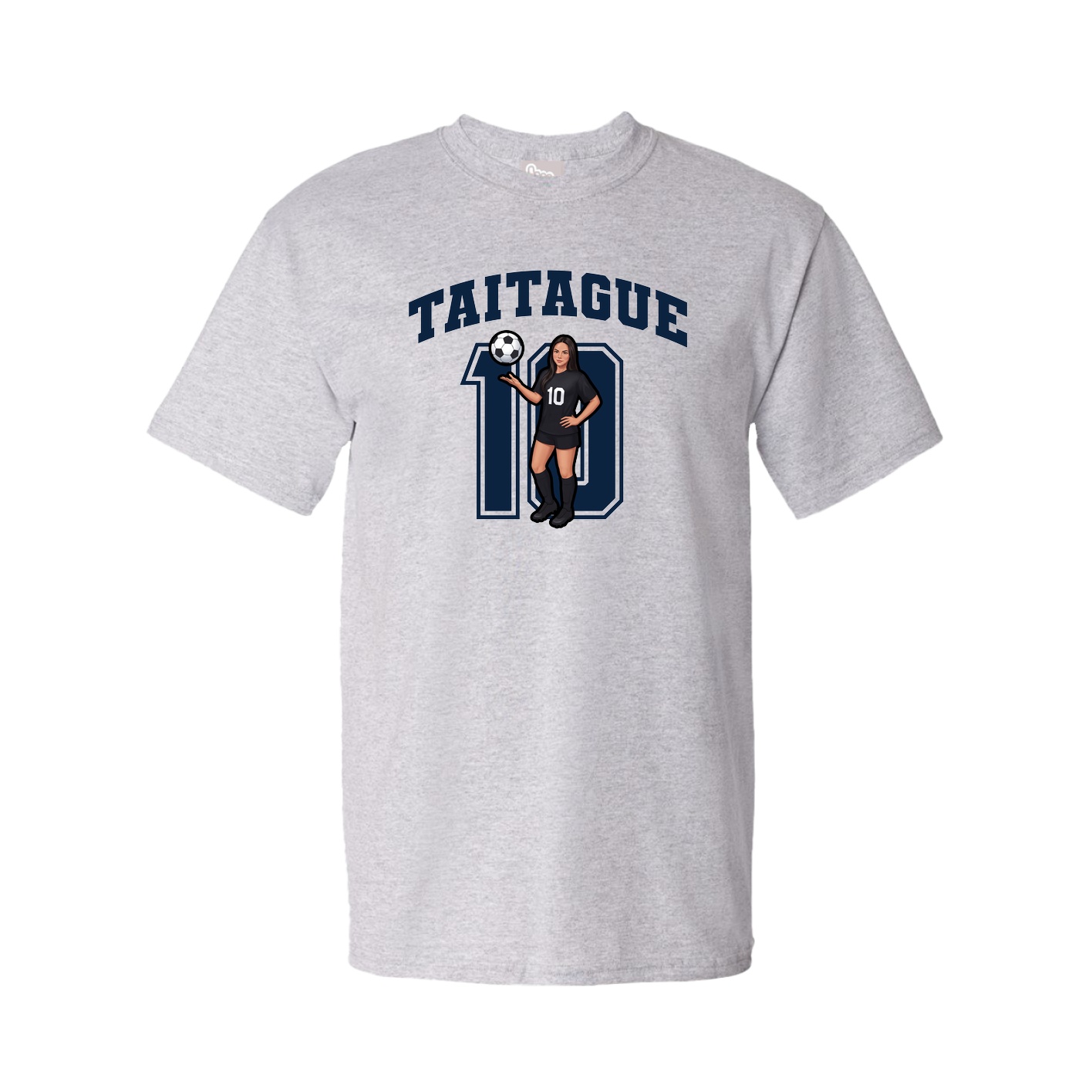 Tee — Number in Grey