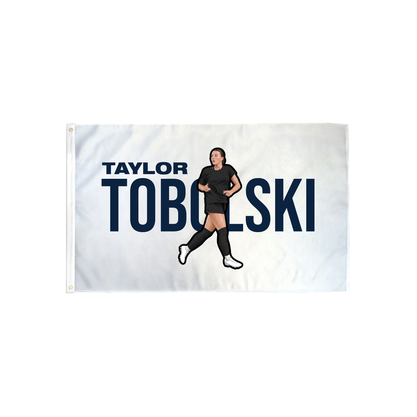 3x5 Flag — Player Name in Classic