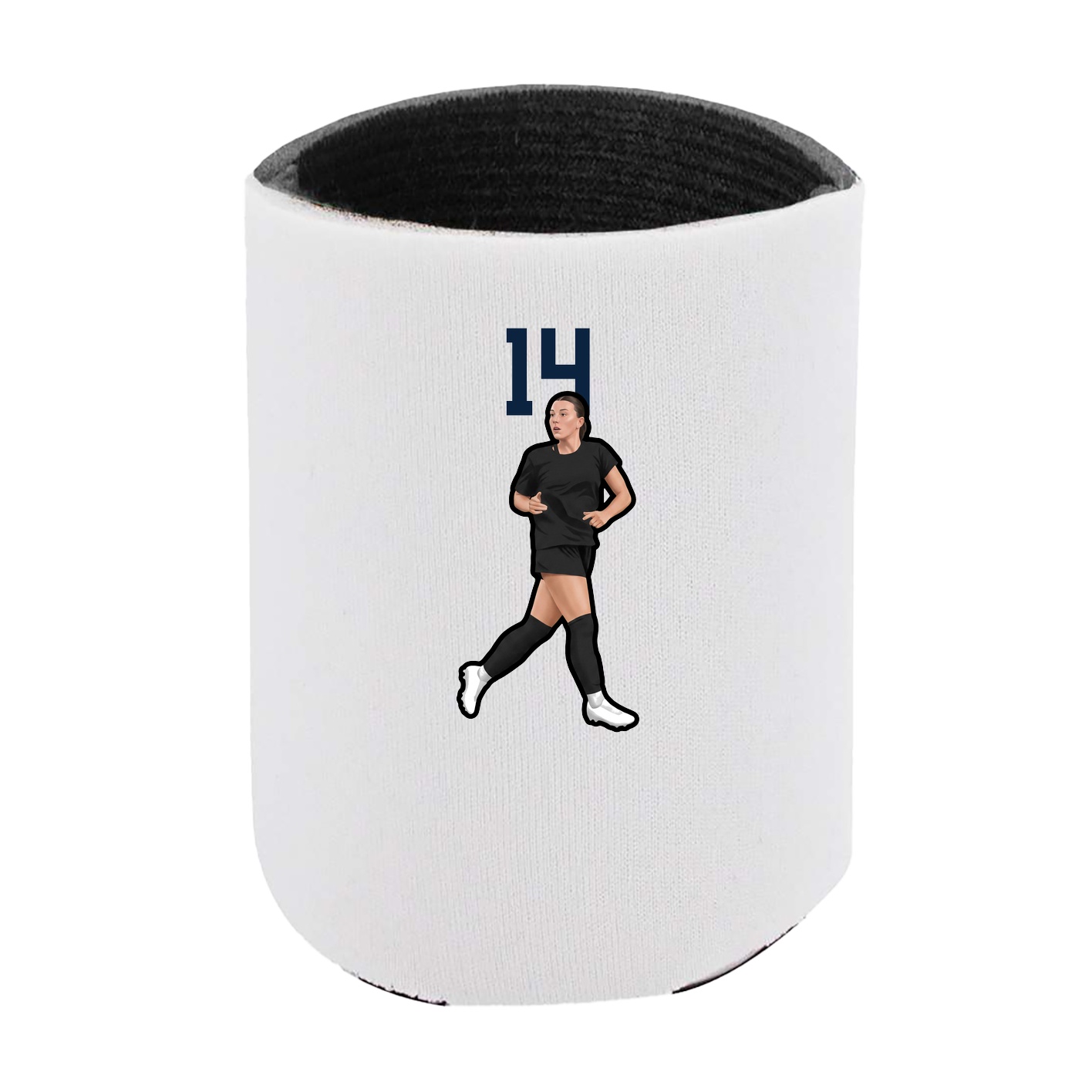 Can Holder — Number Top in White