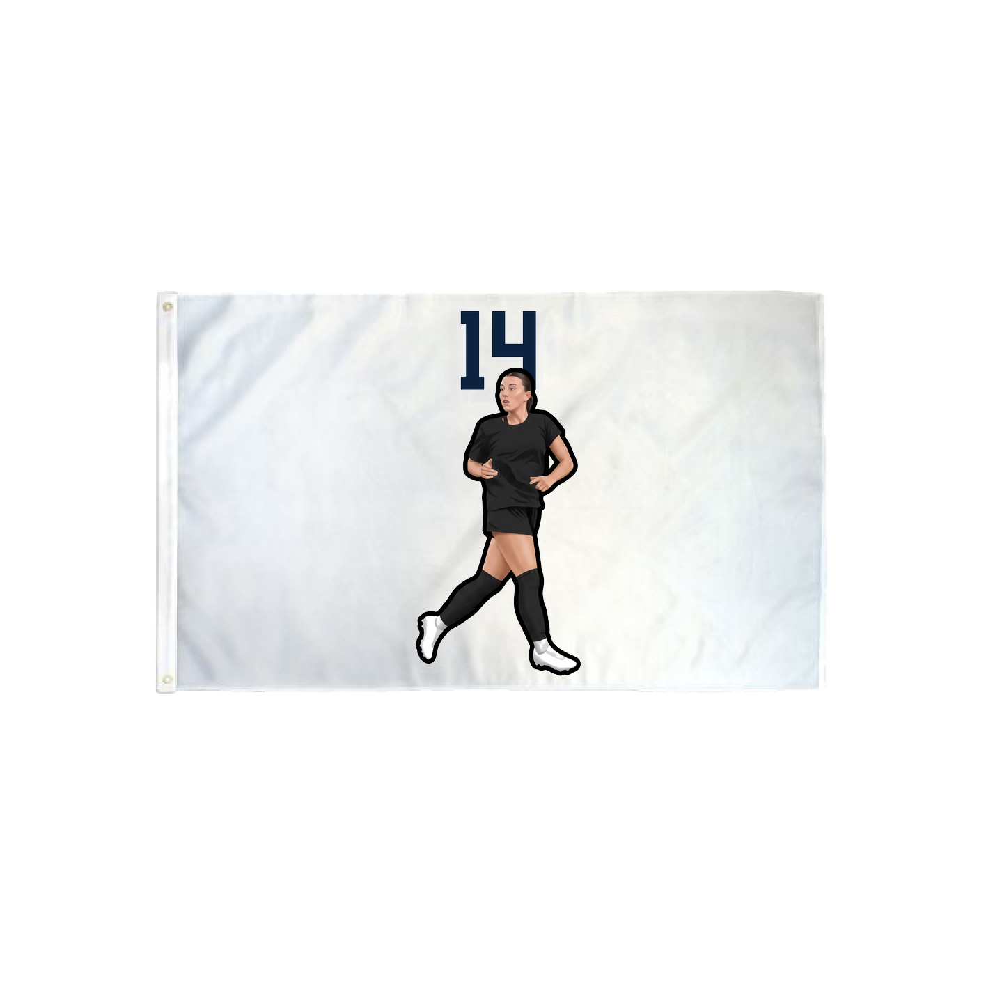 3x5 Flag — Number Top in Classic