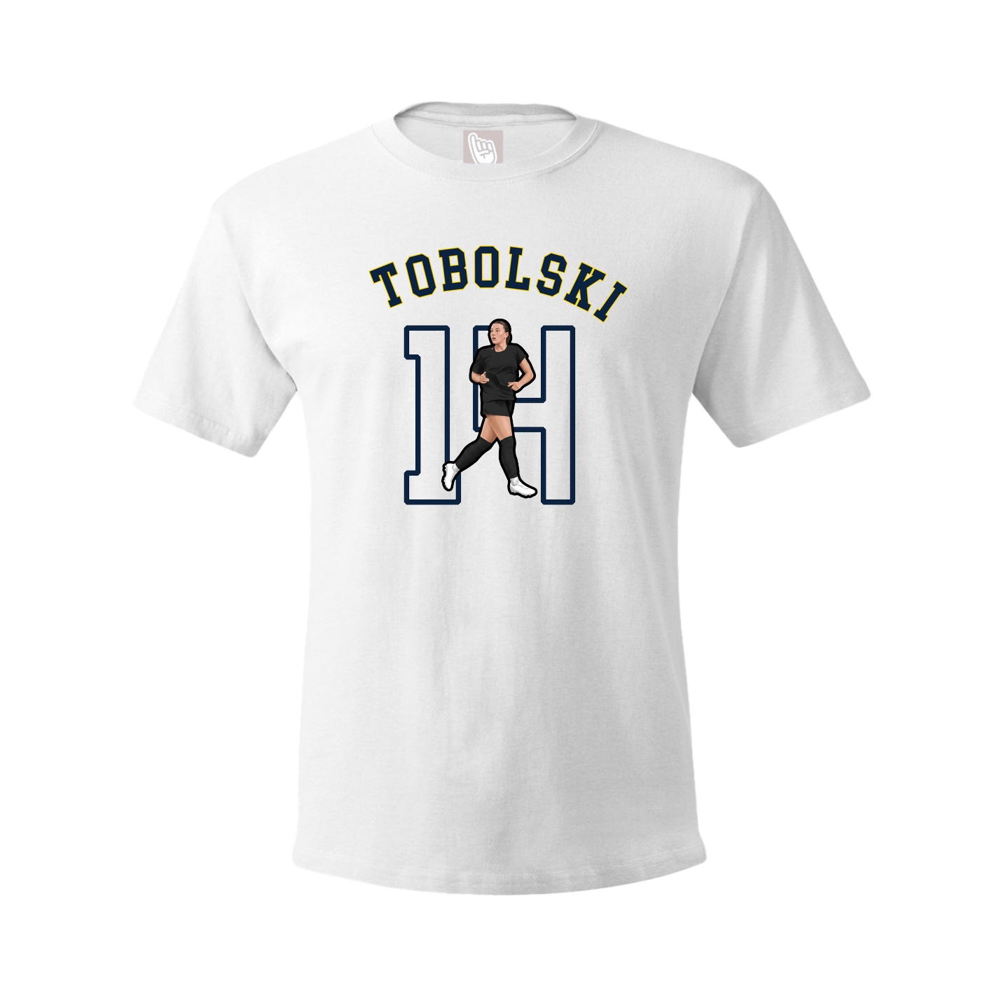 Youth Tee — Shirsey Arch in White