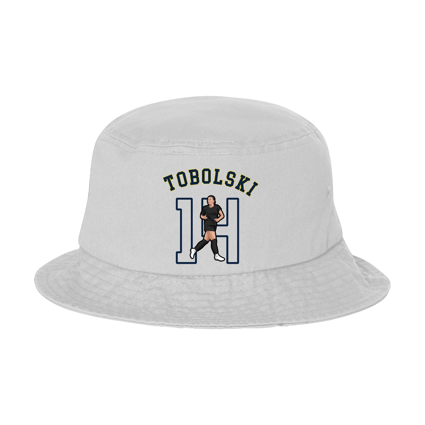 Bucket Cap — Shirsey Arch in White