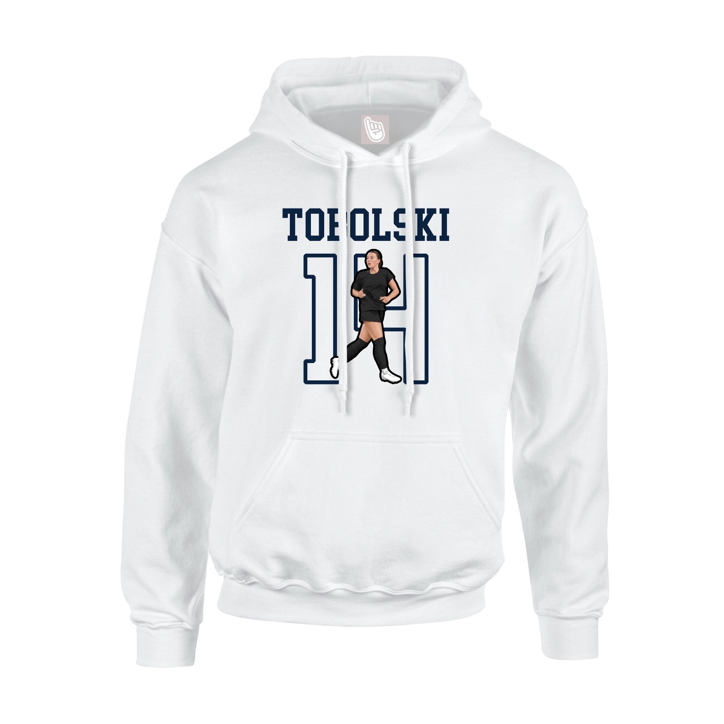 Youth Hoodie — Shirsey in White