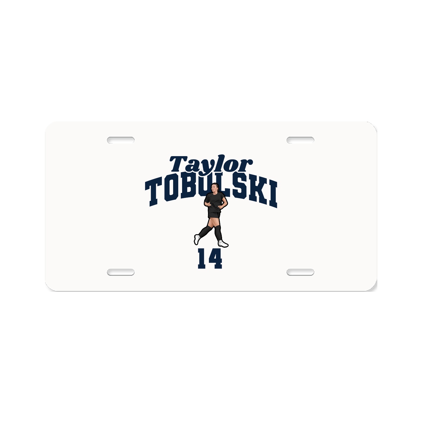 License Plate — Signature Arch in Classic