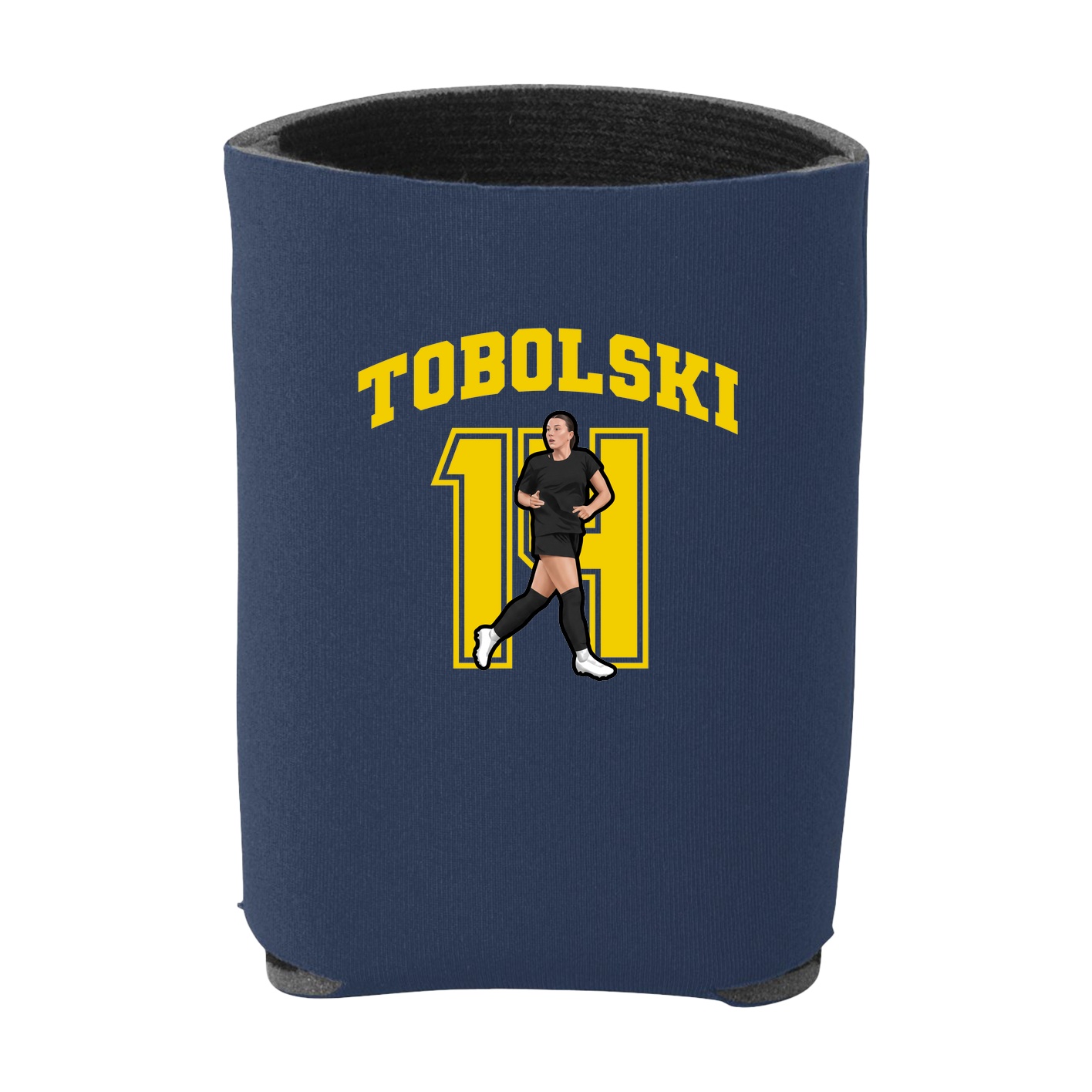 Can Holder — Number in Navy