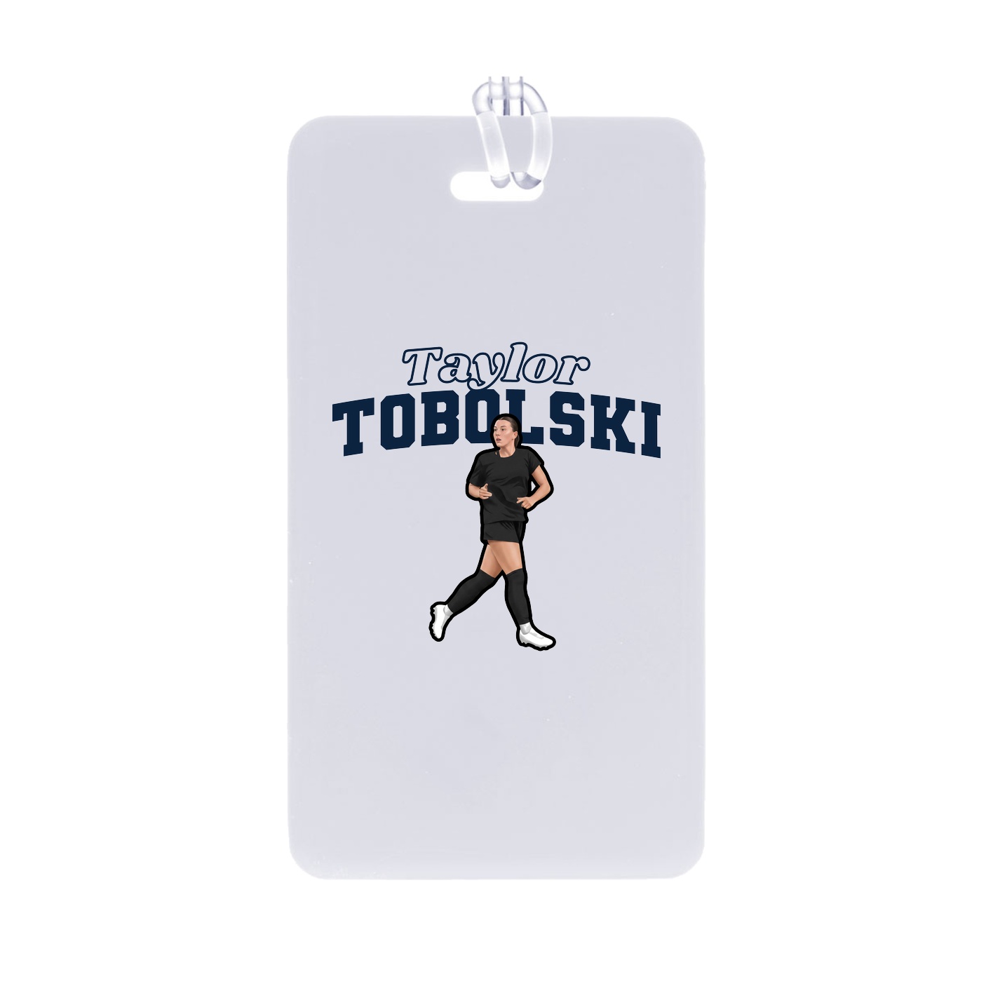 Bag Tag — Name Arch in Classic