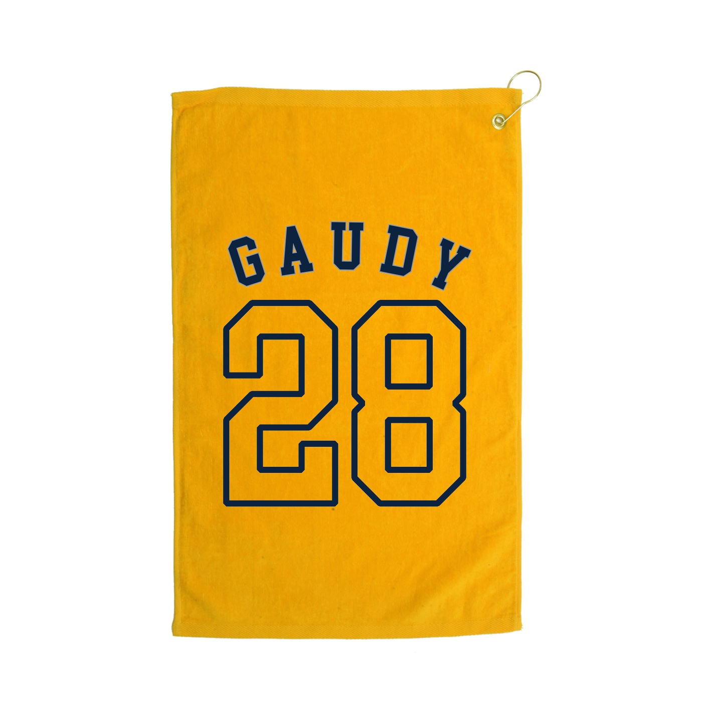 Golf Towel — Shirsey Arch in Gold