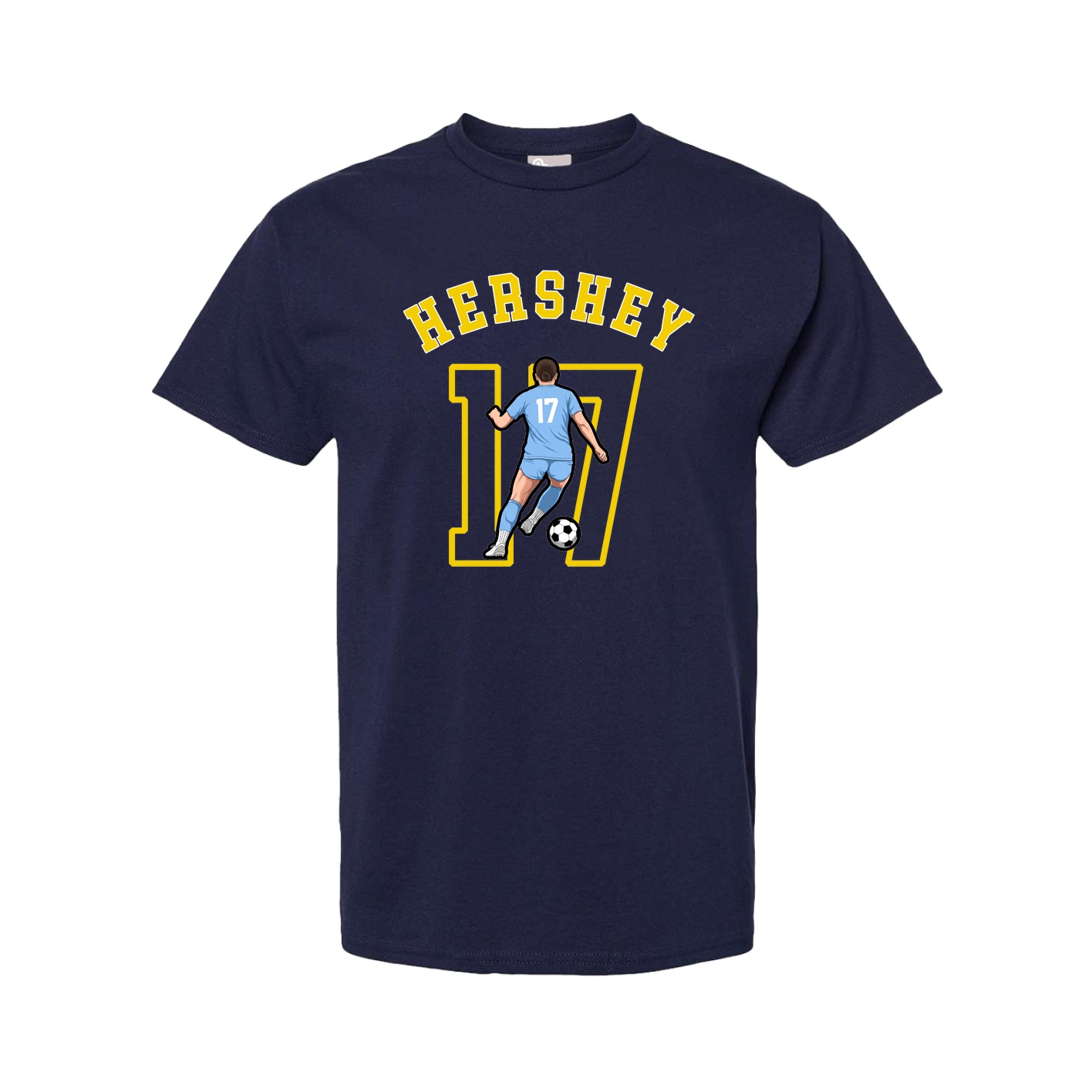 Youth Tee — Shirsey Arch in Navy
