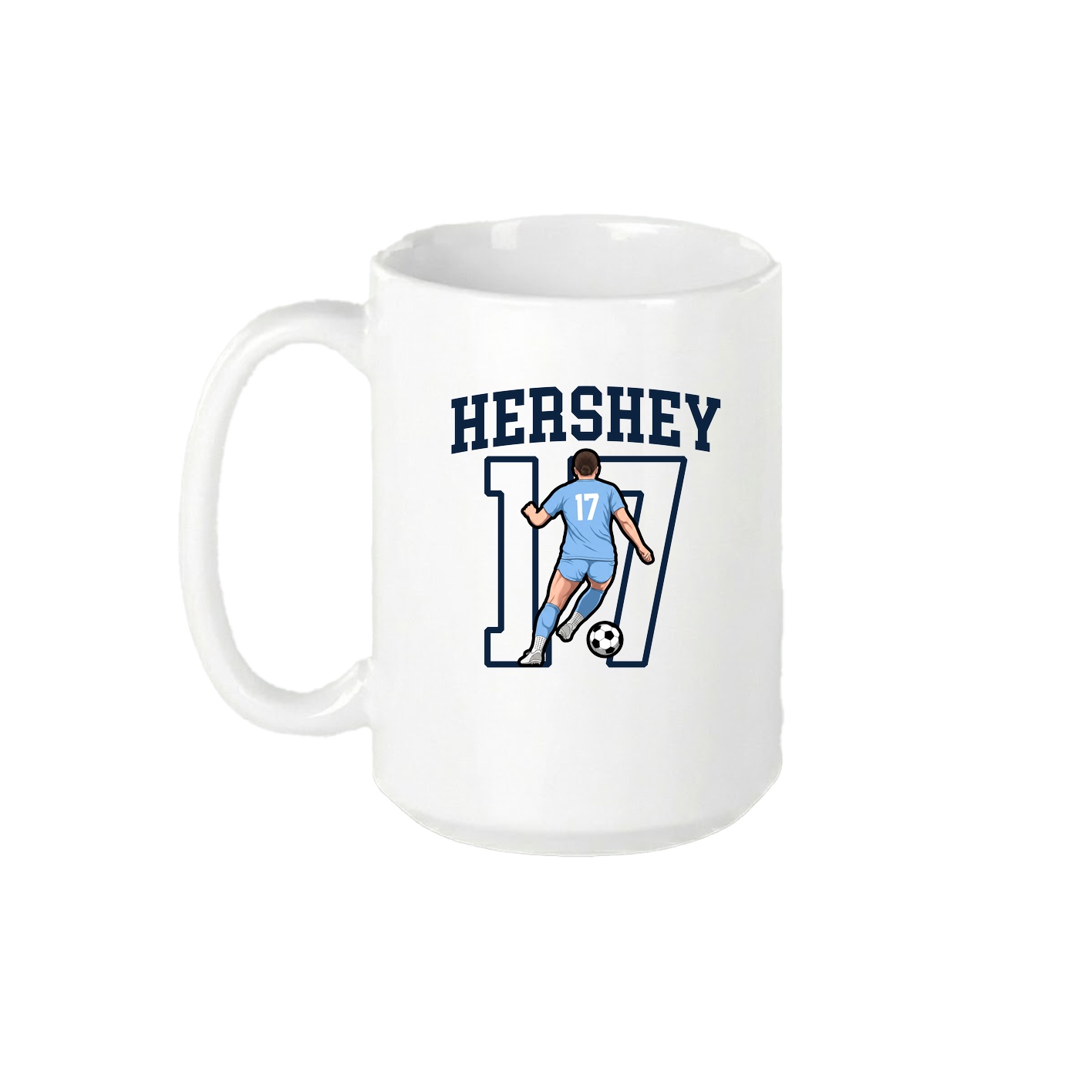 15oz Coffee Mug — Shirsey in White
