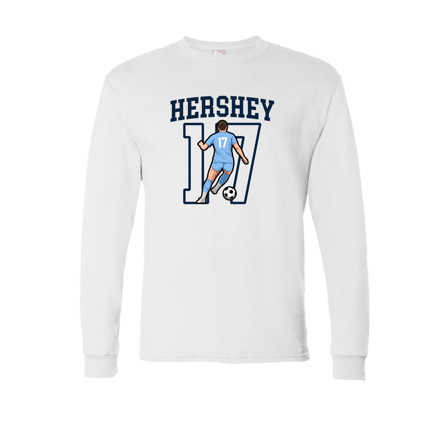 Long Sleeve Tee — Shirsey in White