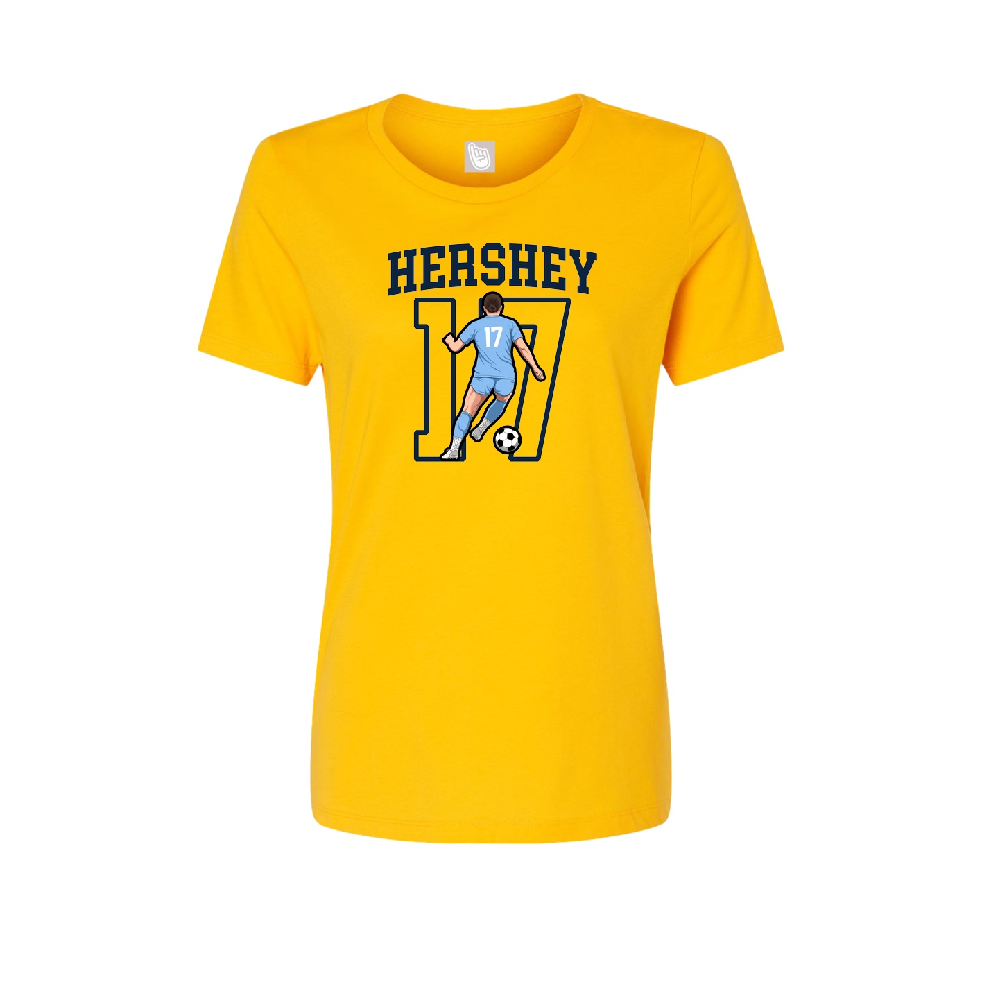 Womens Tee — Shirsey in Gold