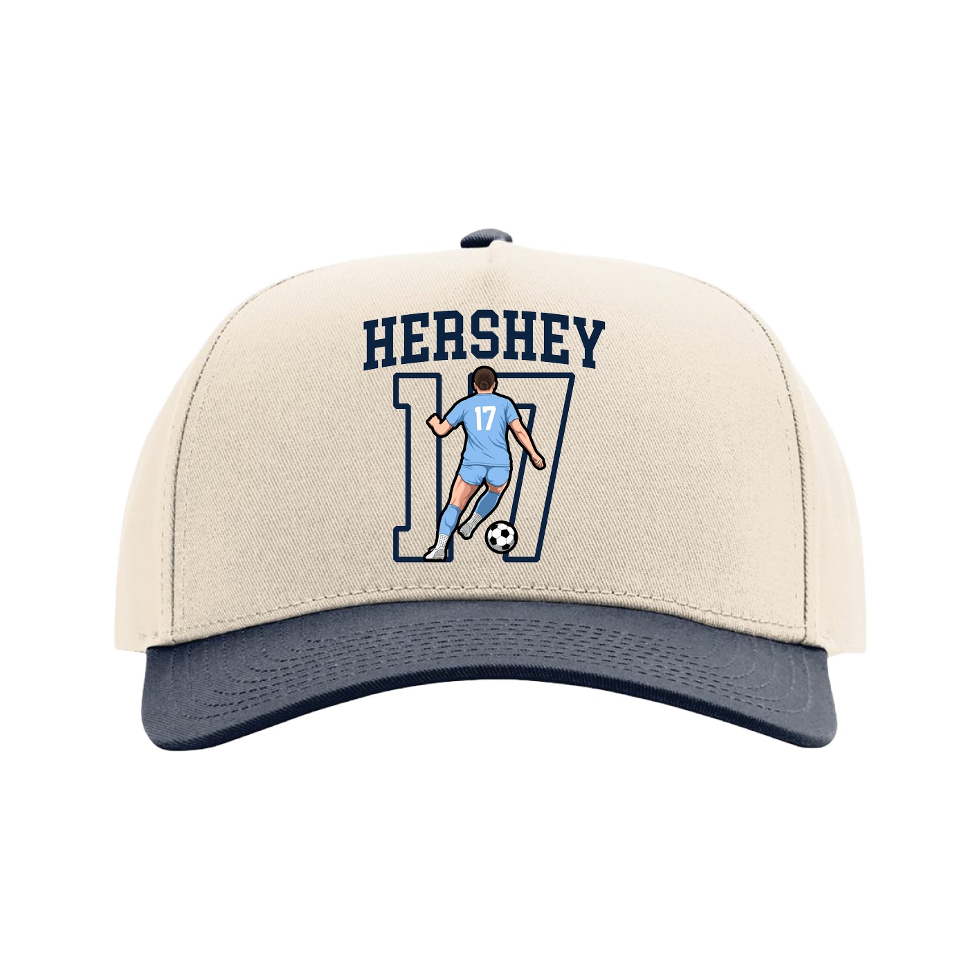 Full Fabric Five-Panel Champ Cap