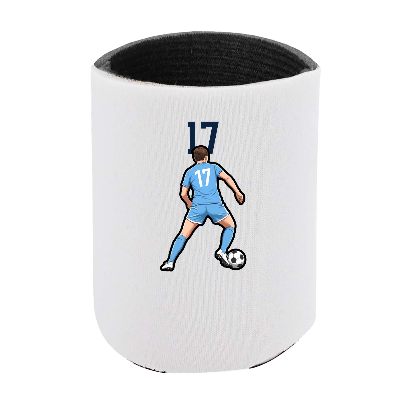 Can Holder — Number Top in White