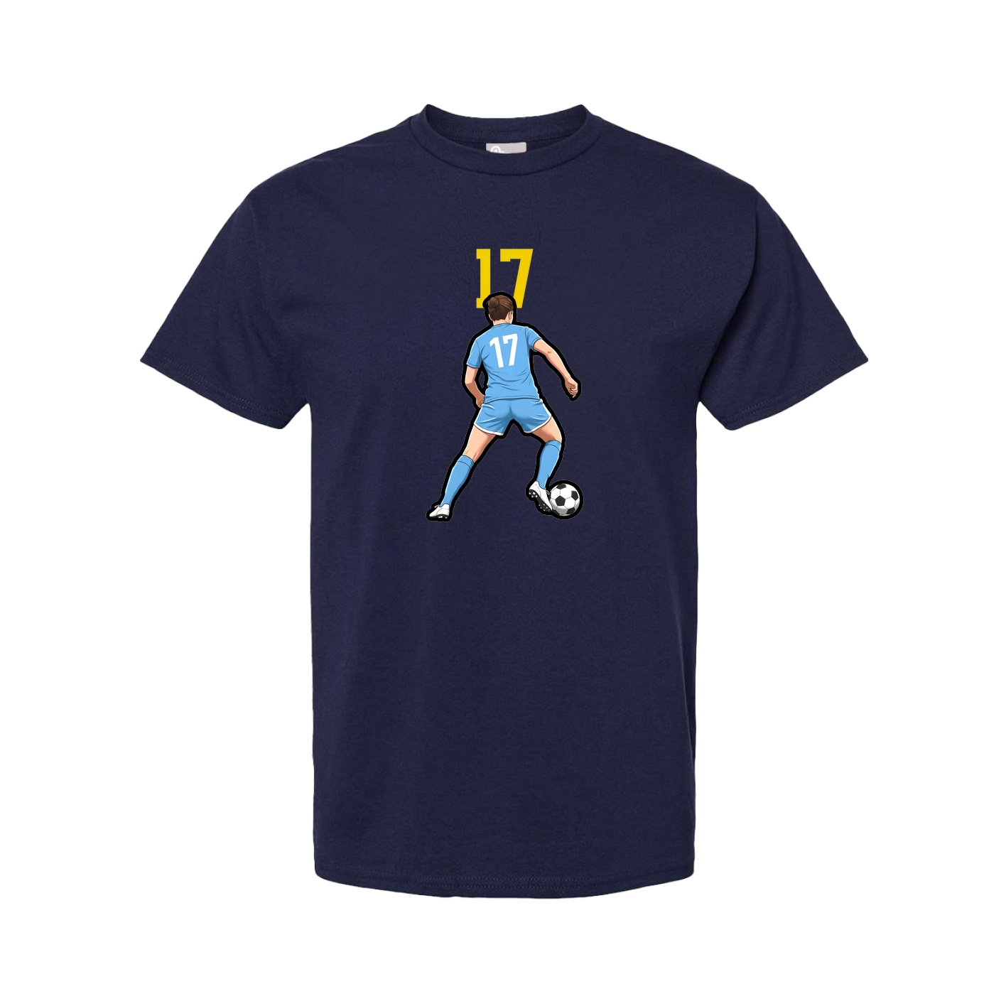 Tee — Number Top in Navy