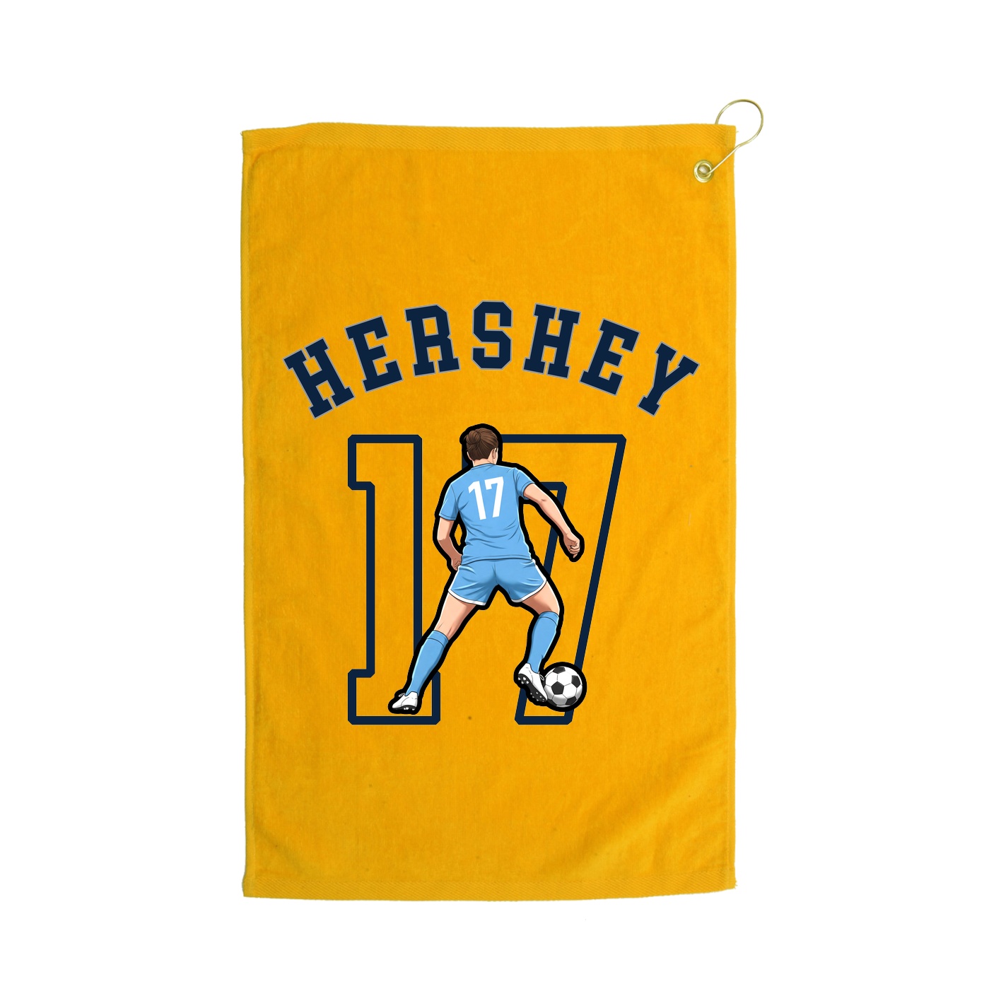 Golf Towel — Shirsey Arch in Gold