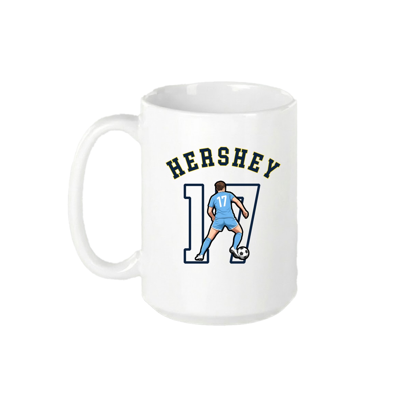 15oz Coffee Mug — Shirsey Arch in White