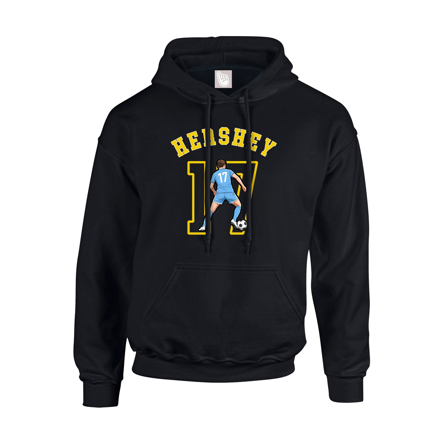 Youth Hoodie — Shirsey Arch in Black