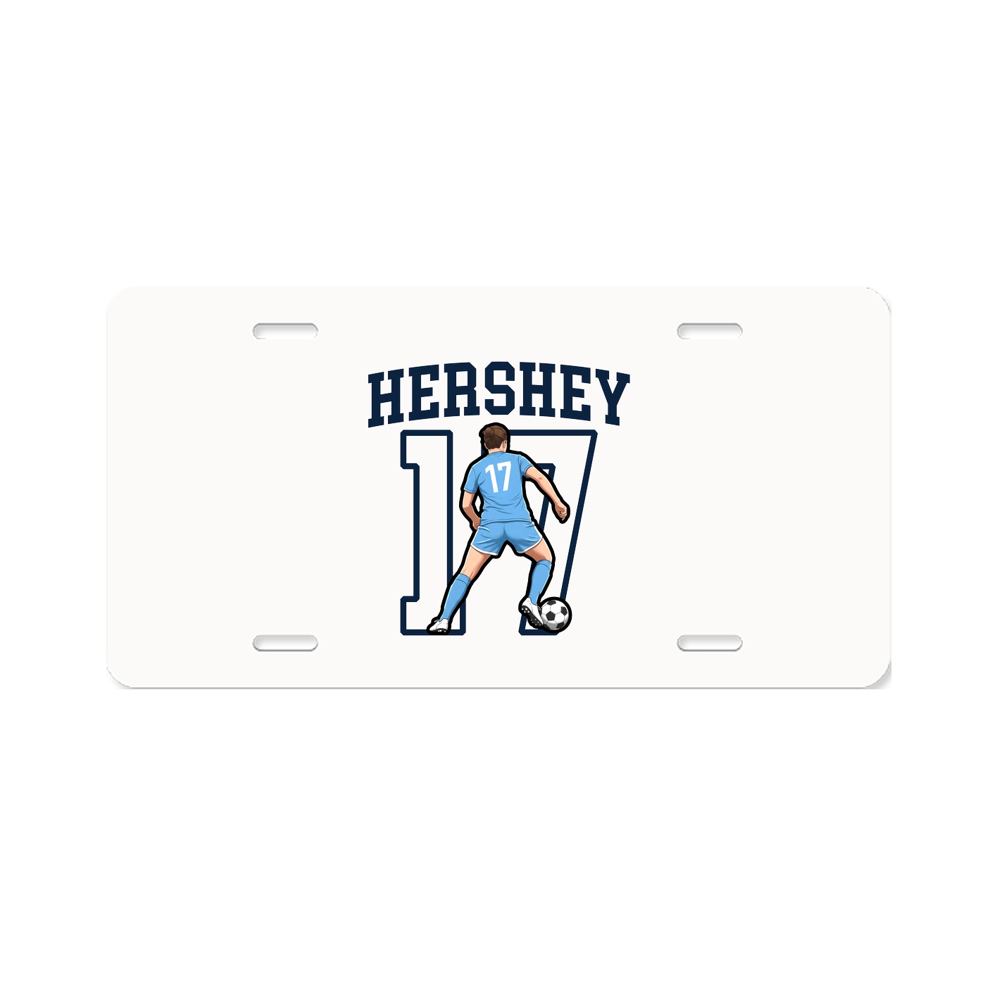 License Plate — Shirsey in Classic