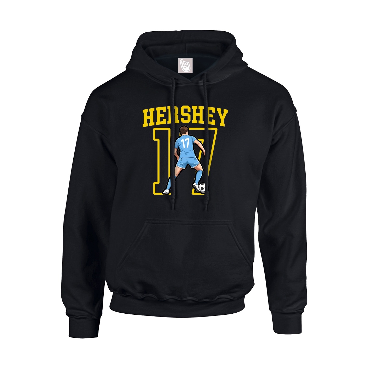 Youth Hoodie — Shirsey in Black