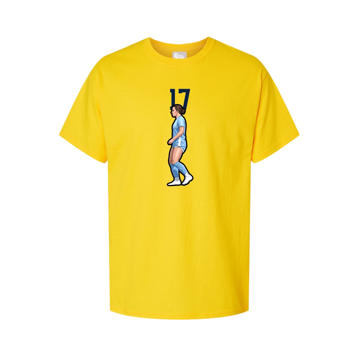Tee — Number Top in Gold