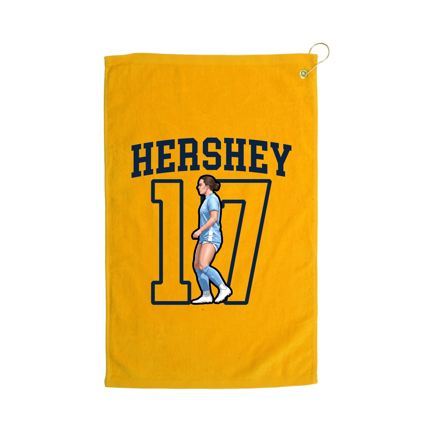 Golf Towel — Shirsey in Gold