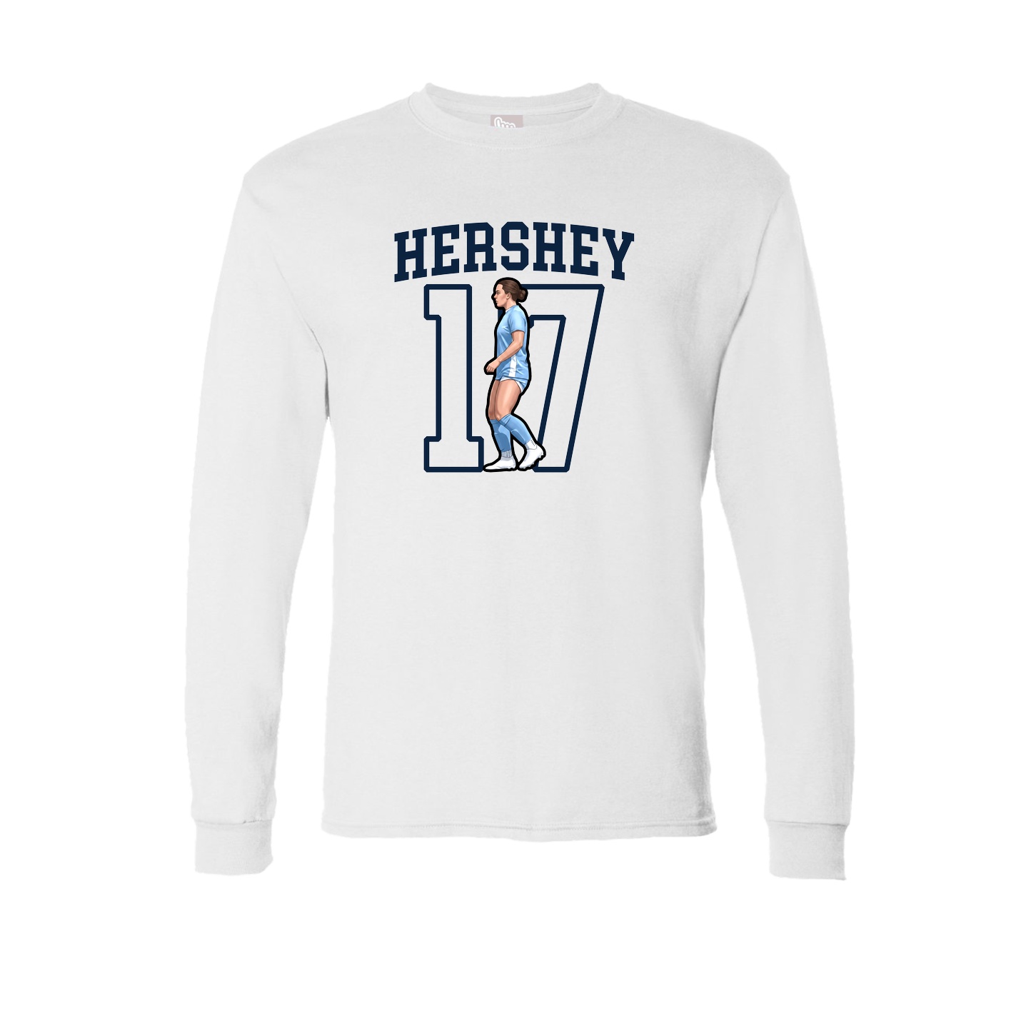 Long Sleeve Tee — Shirsey in White