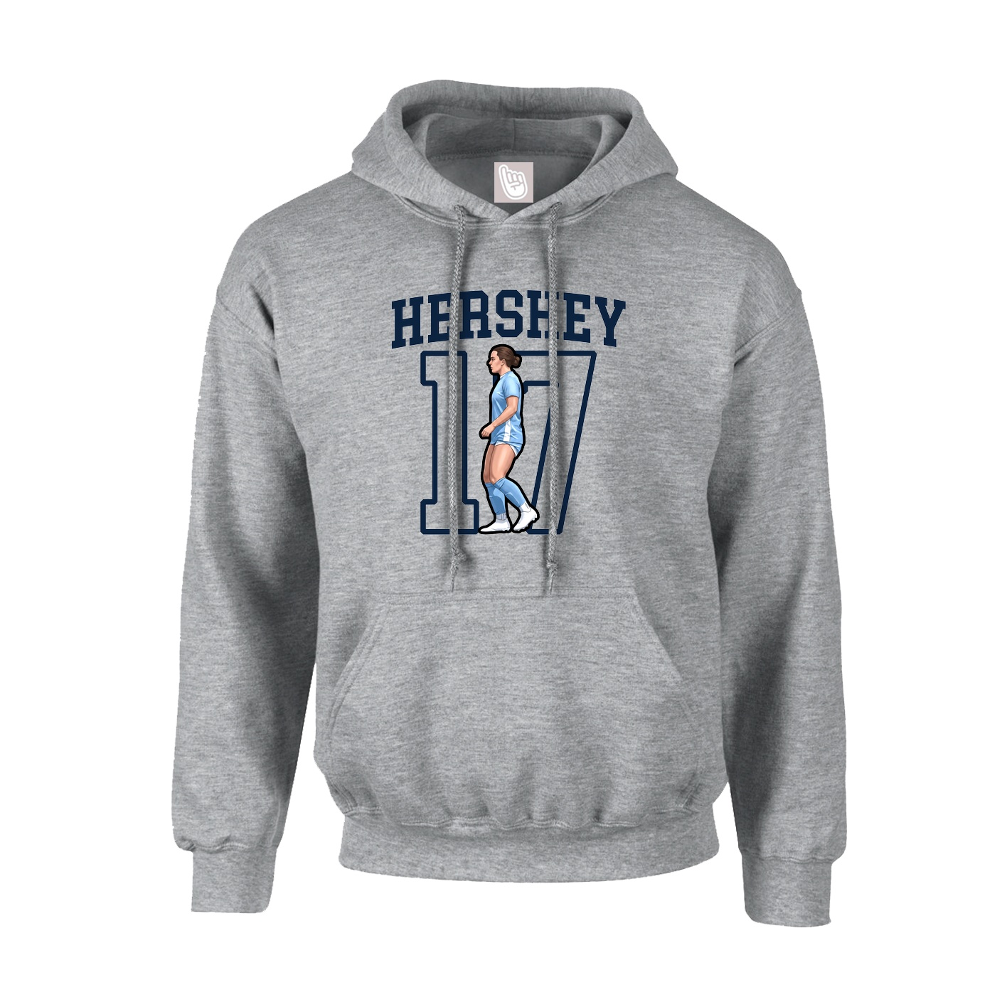 Youth Hoodie — Shirsey in Grey