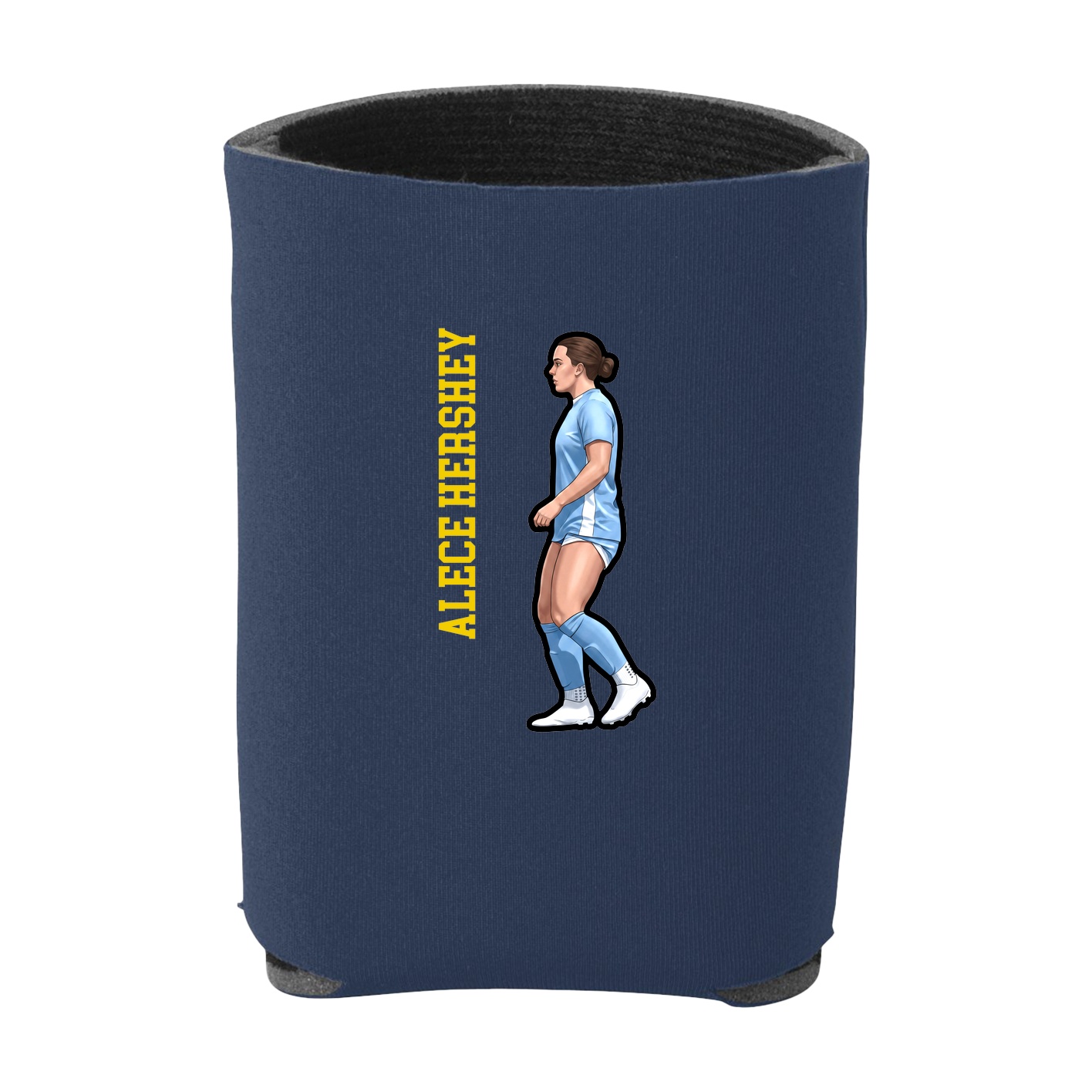Can Holder — Name Vertical in Navy