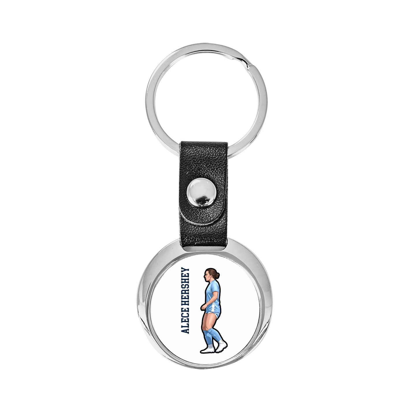 Key Chain — Name Vertical in Classic