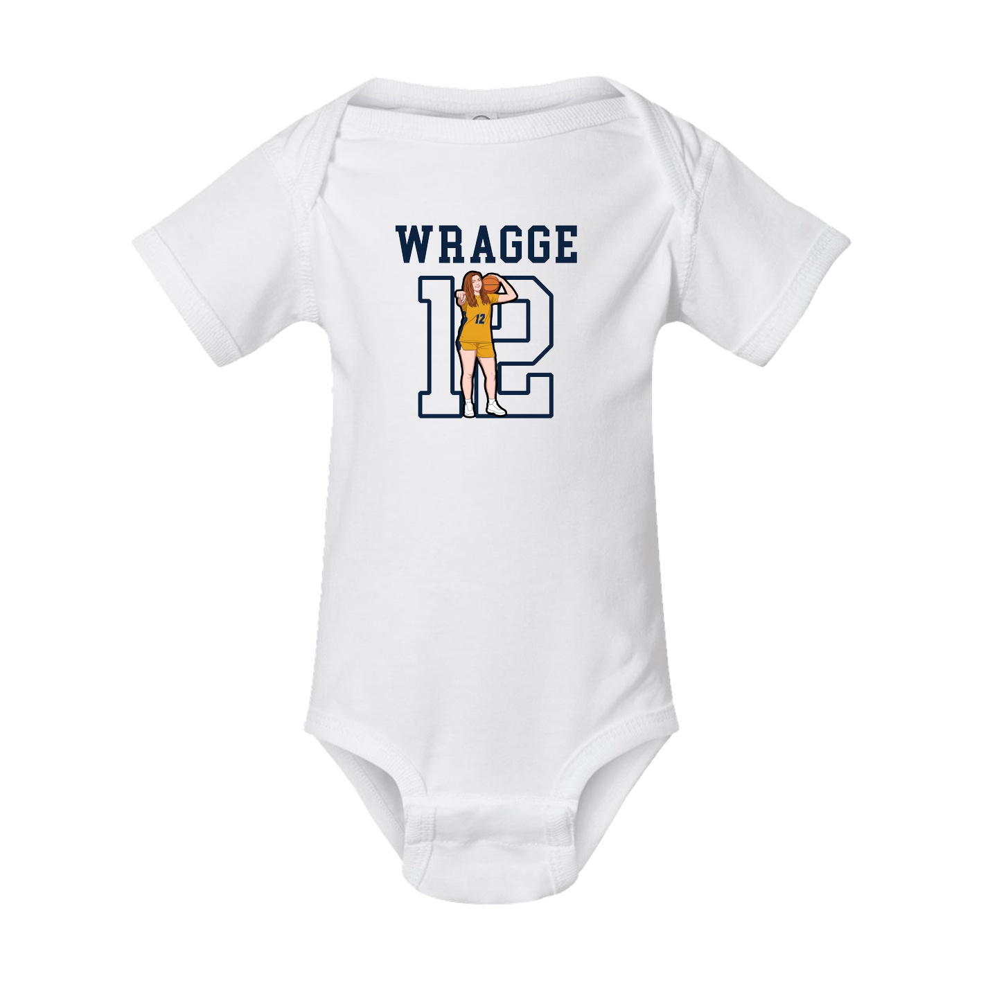 Baby Onesie — Shirsey in White