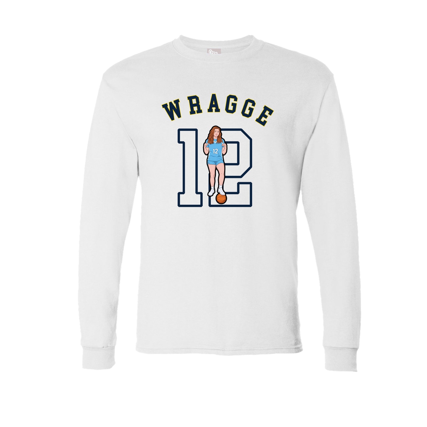 Long Sleeve Tee — Shirsey Arch in White