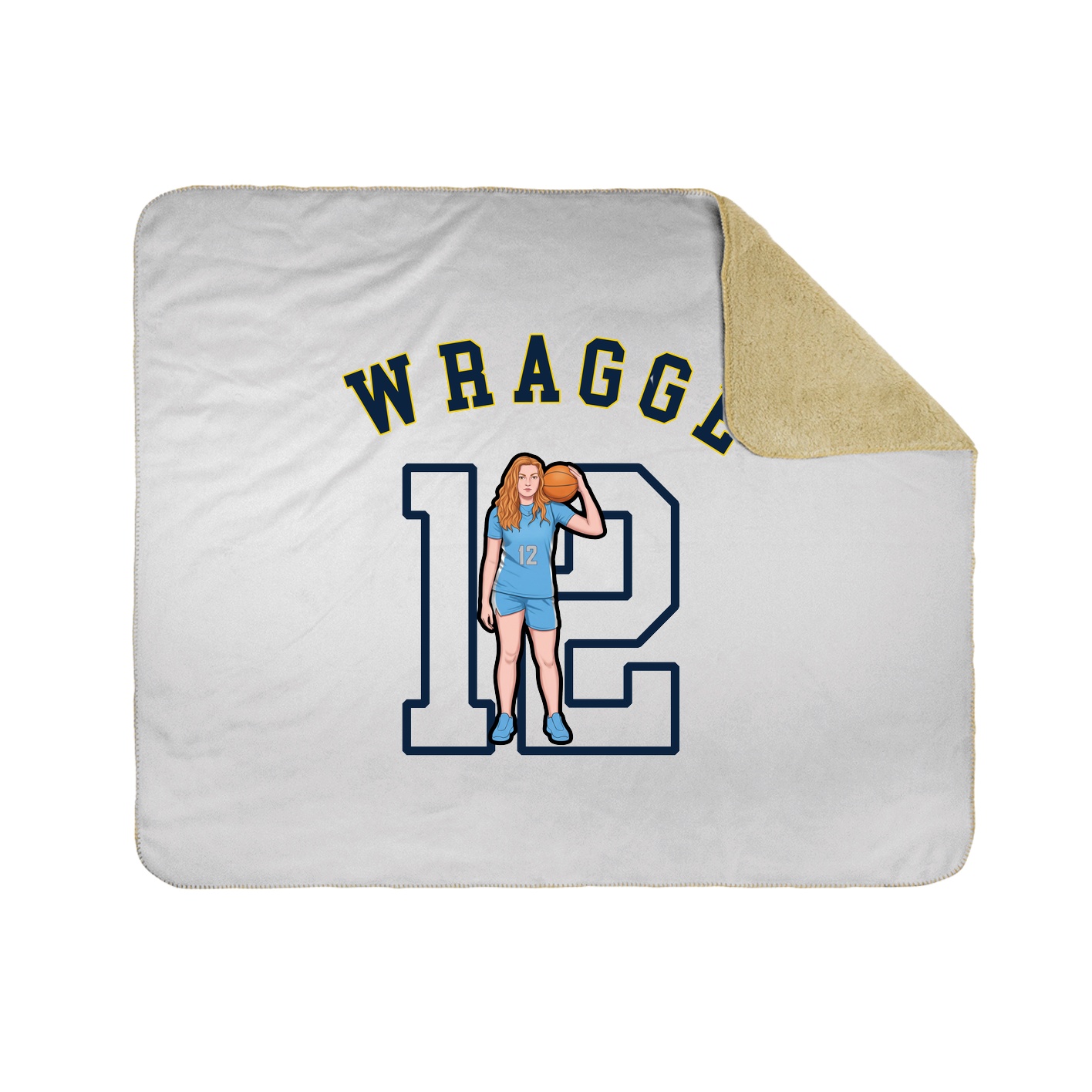 Throw Blanket — Shirsey Arch in White