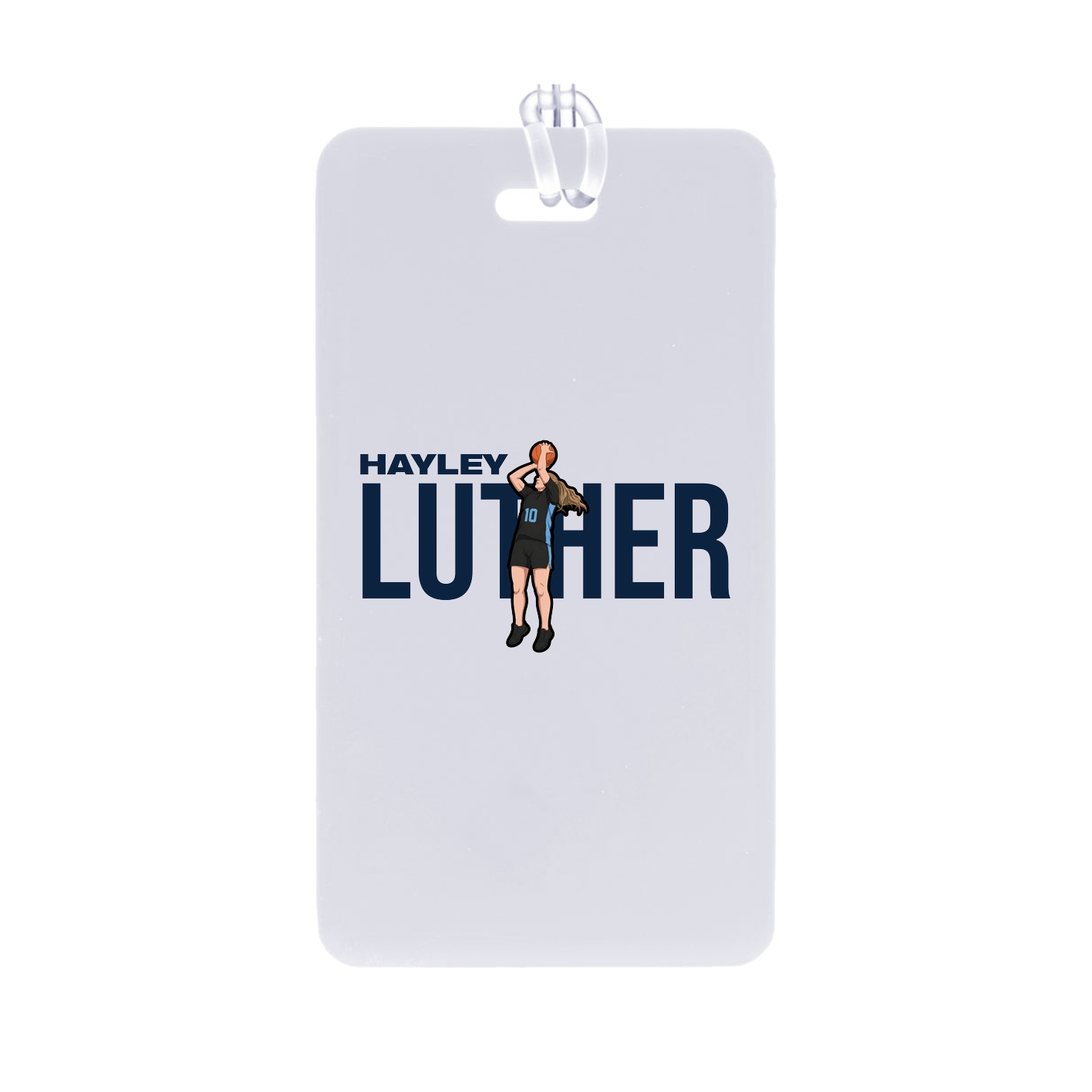 Bag Tag — Player Name in Classic