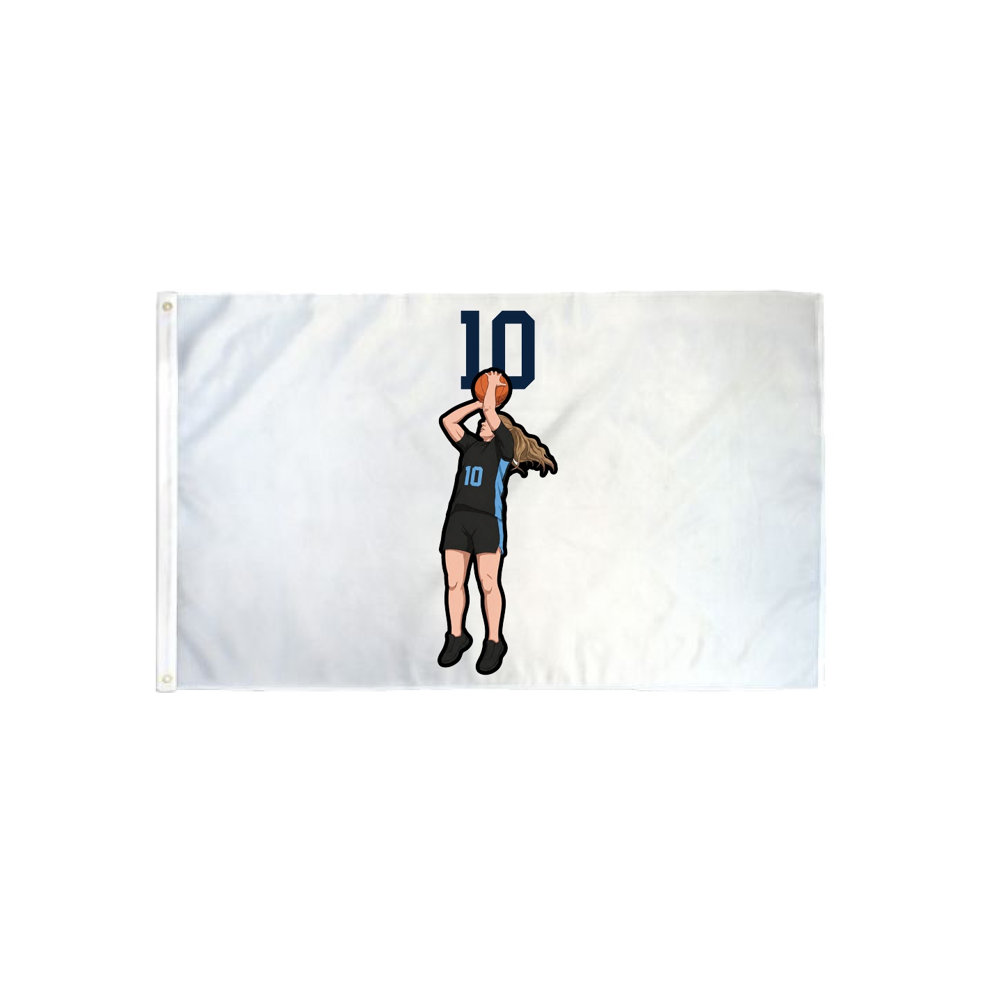 3x5 Flag — Number Top in Classic