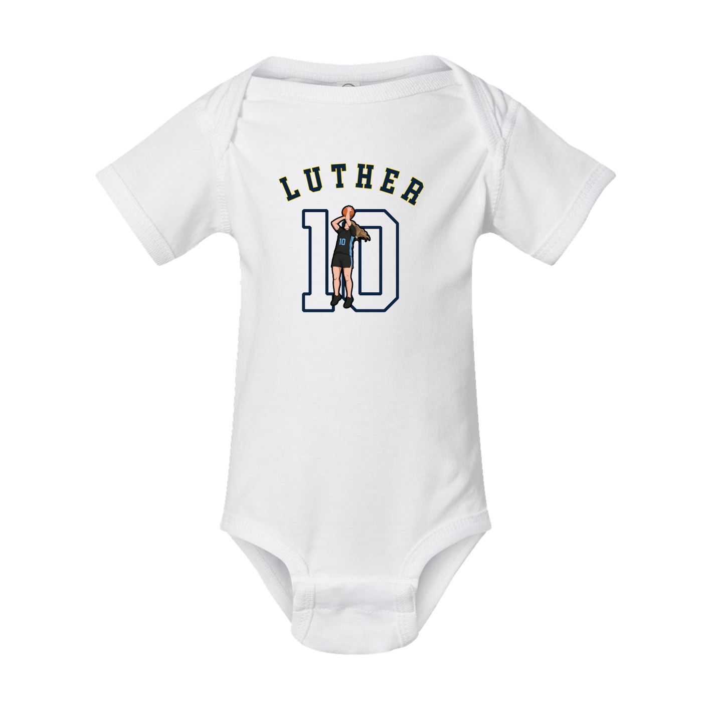 Baby Onesie — Shirsey Arch in White