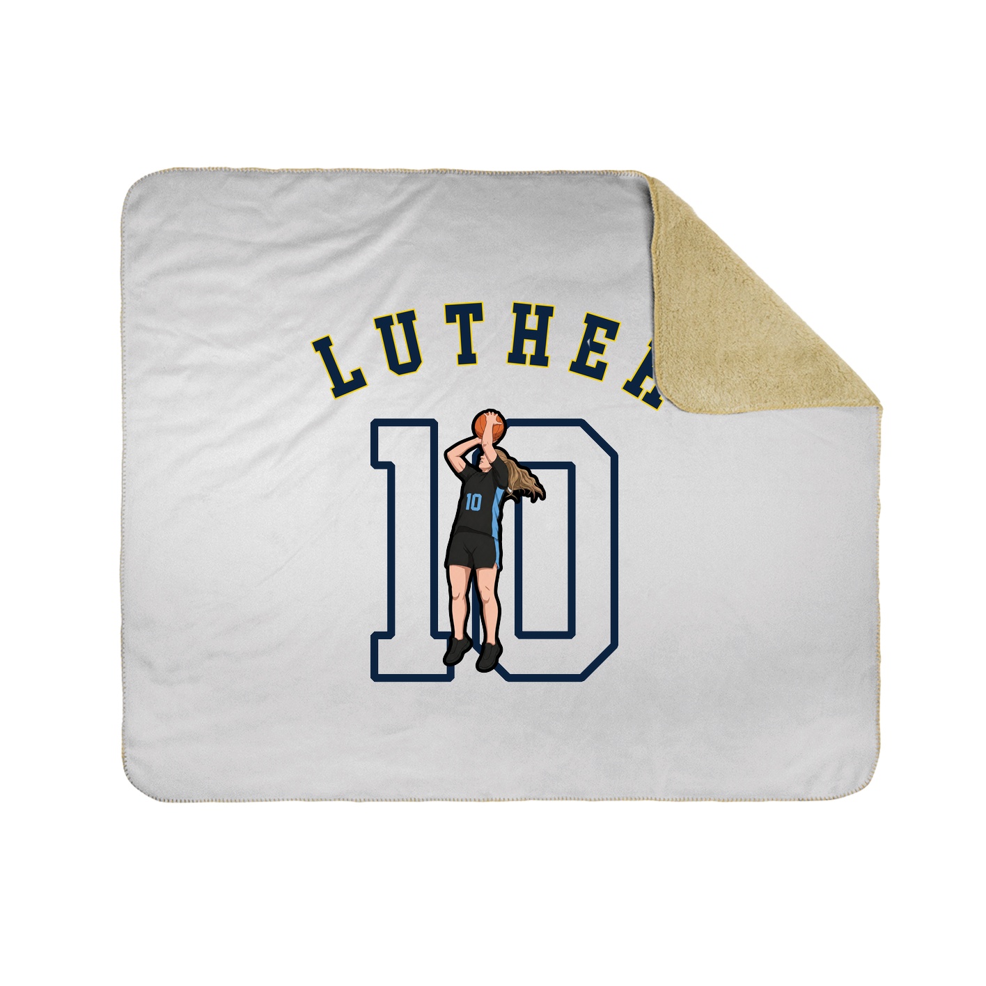Throw Blanket — Shirsey Arch in White