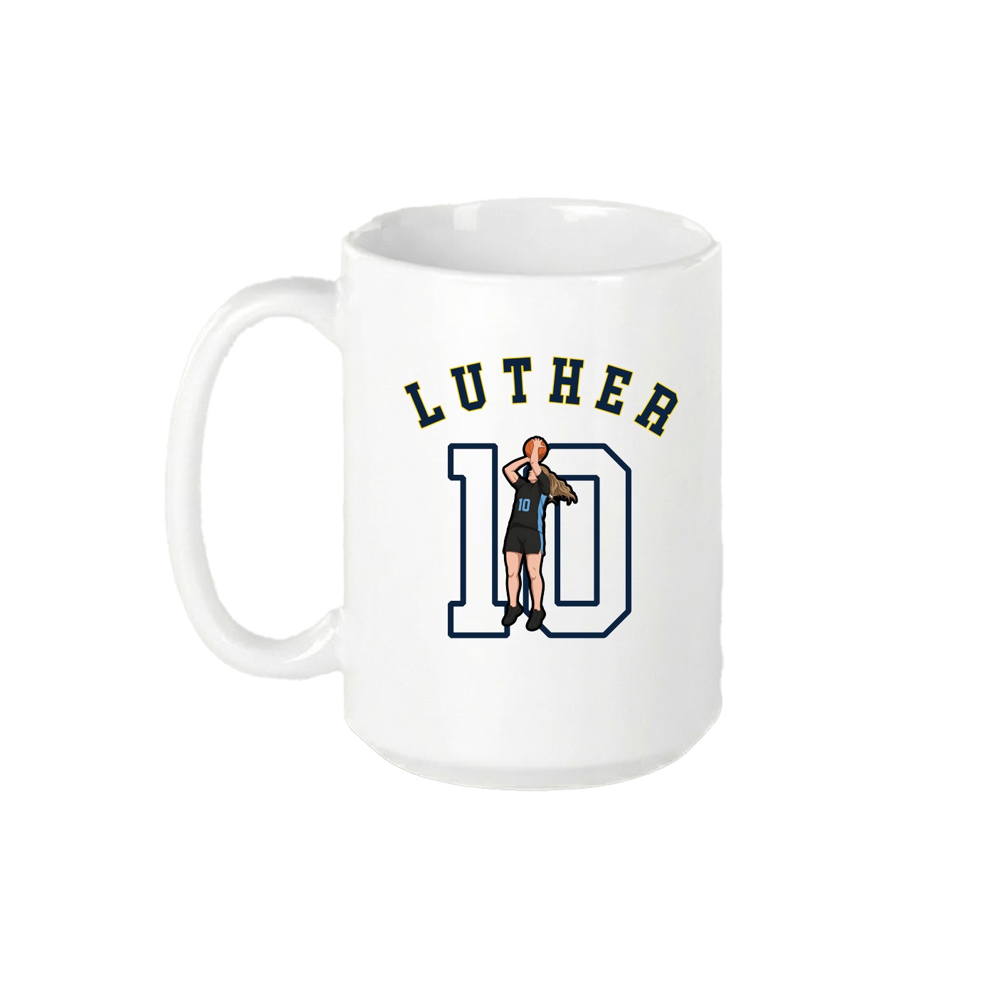 15oz Coffee Mug — Shirsey Arch in White