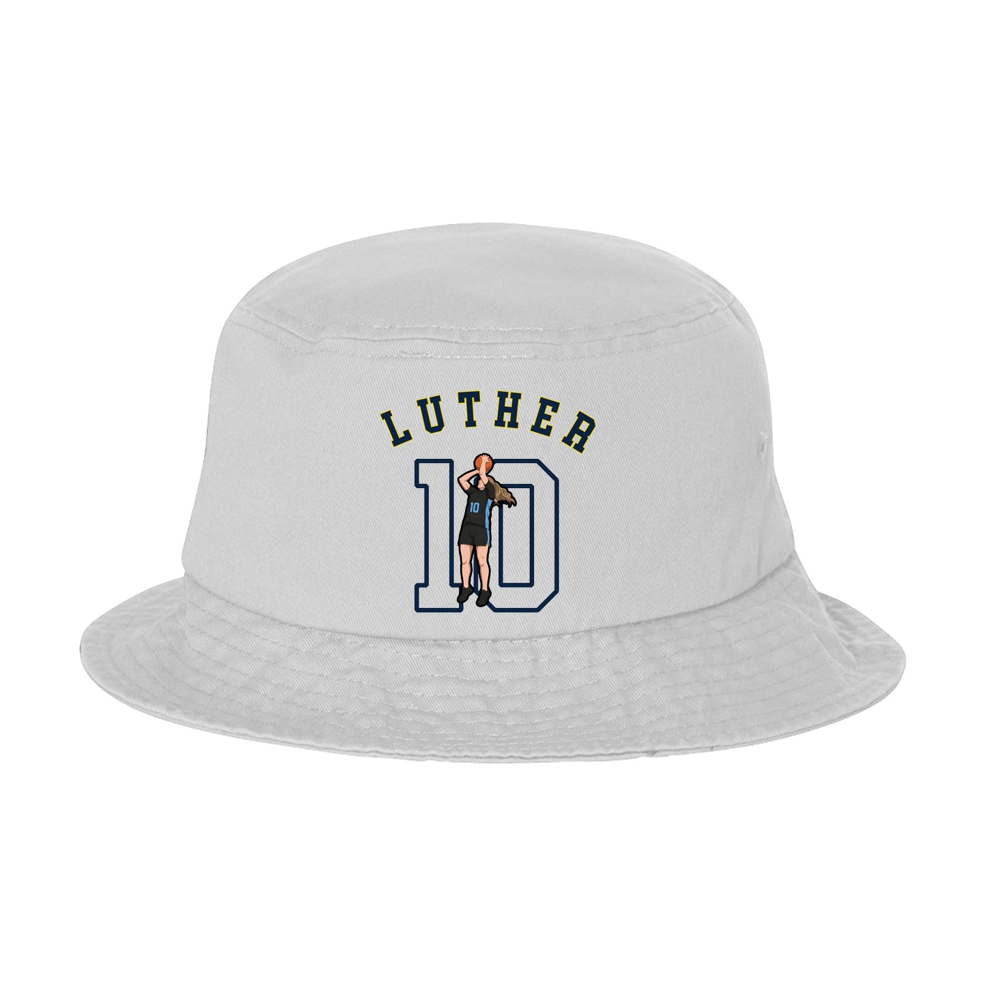 Bucket Cap — Shirsey Arch in White
