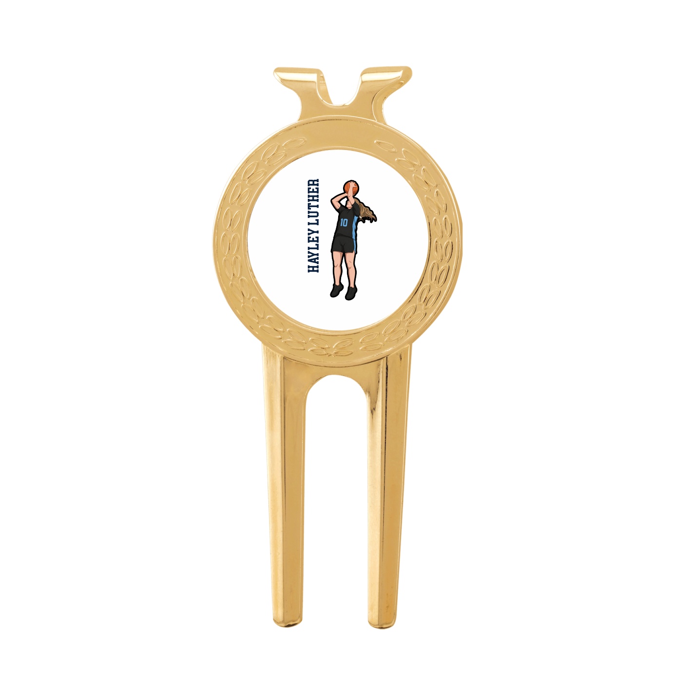 Divot Tool with Ball Marker — Name Vertical in Classic