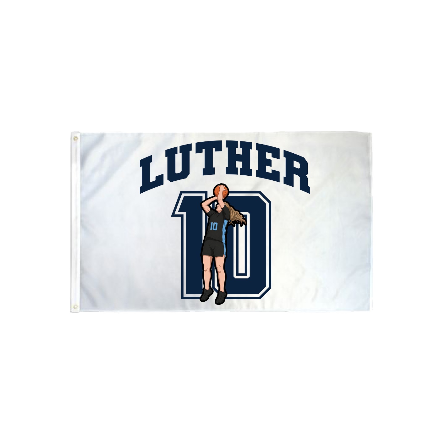 3x5 Flag — Number in Classic