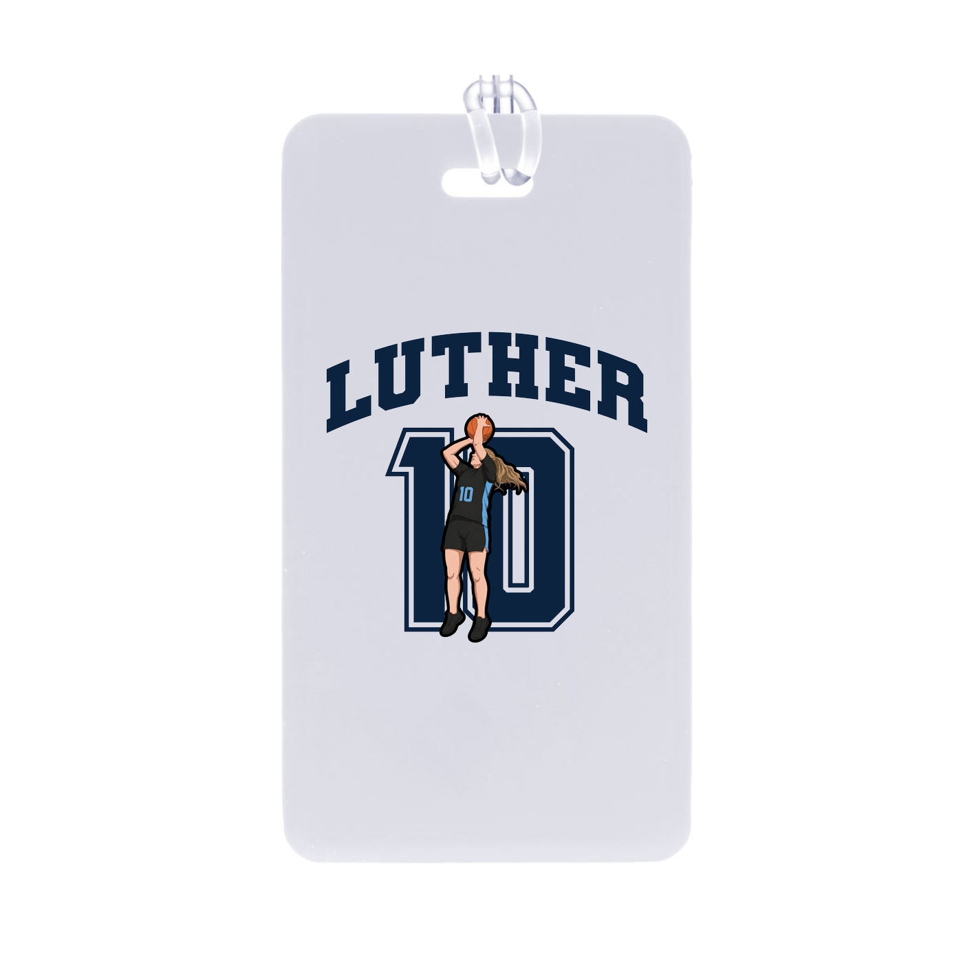 Bag Tag — Number in Classic