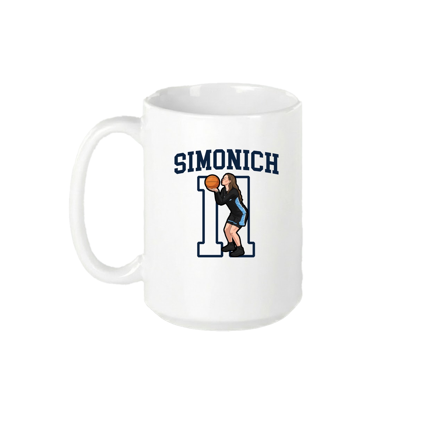 15oz Coffee Mug — Shirsey in White
