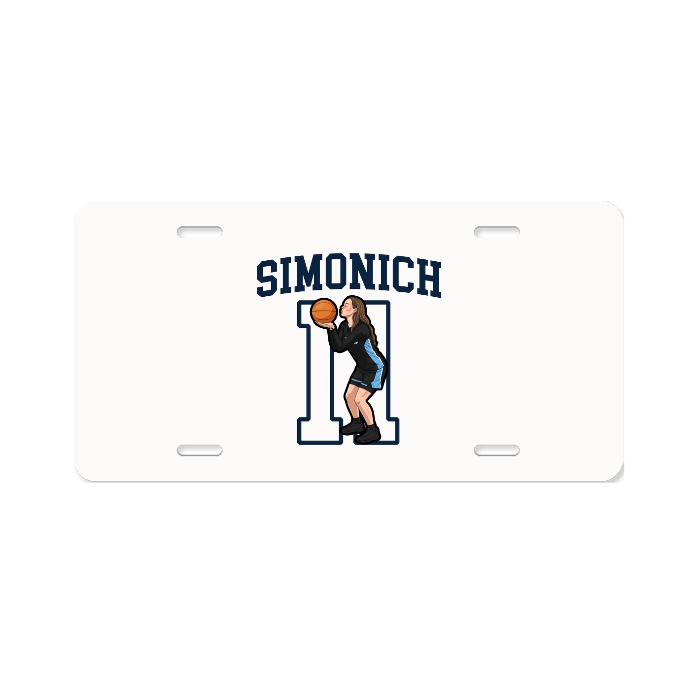 License Plate — Shirsey in Classic