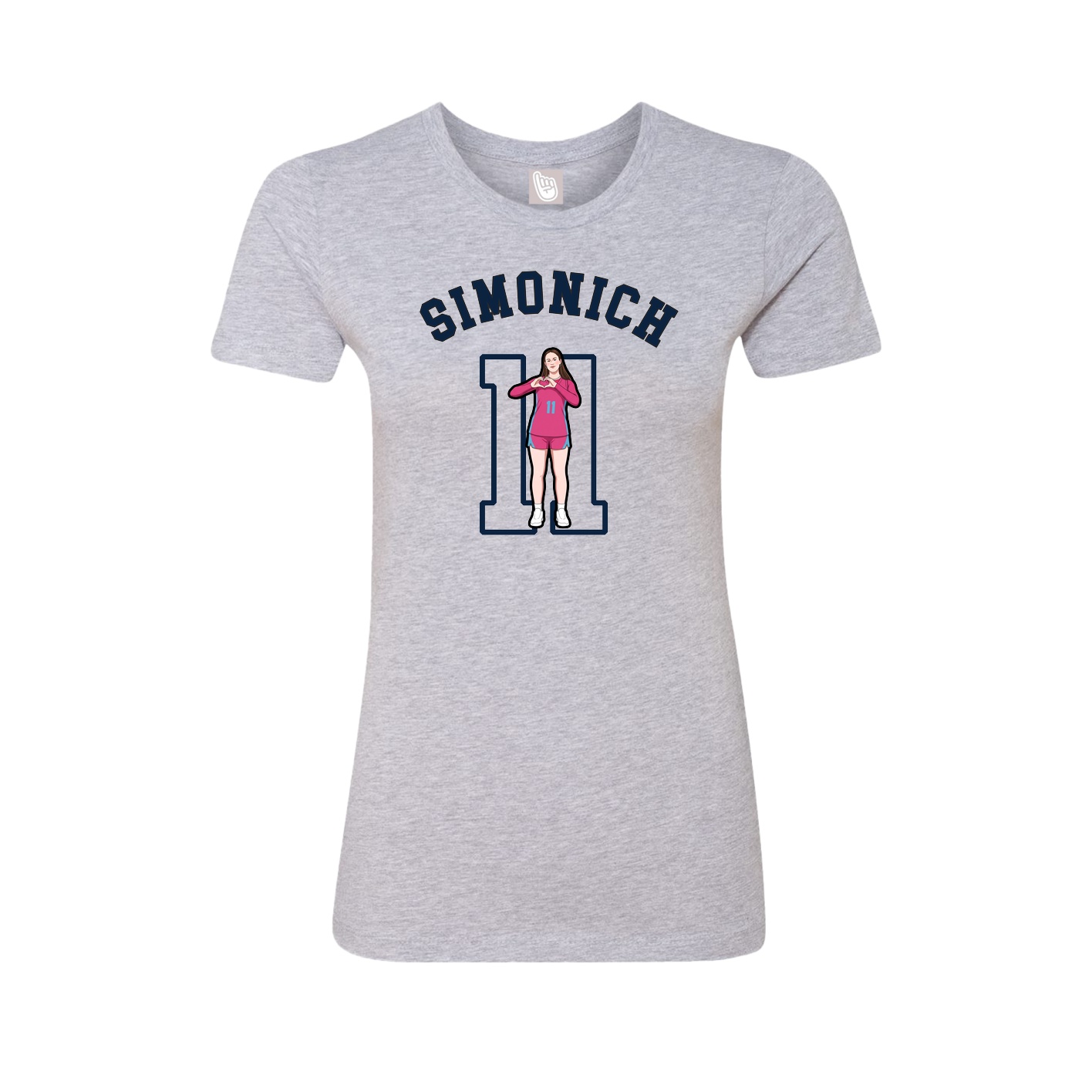 Womens Tee — Shirsey Arch in Grey