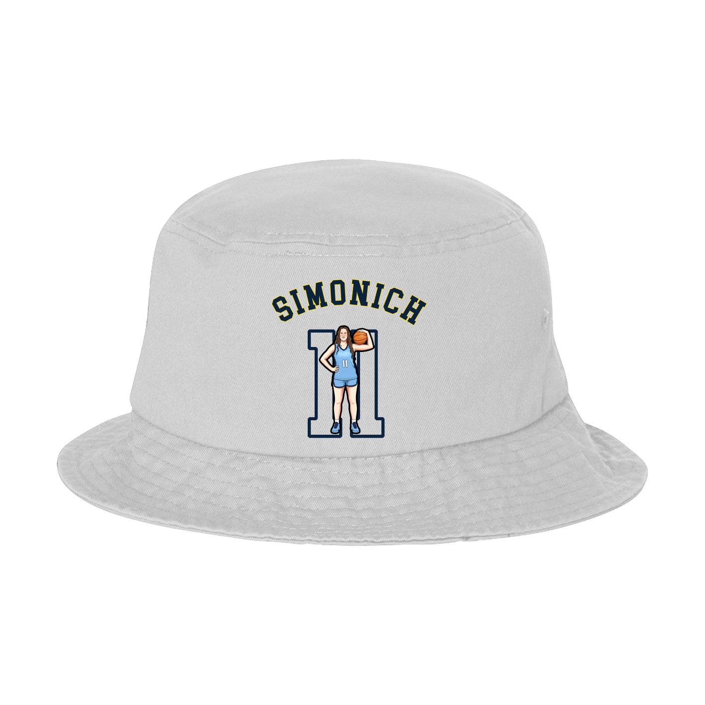 Bucket Cap — Shirsey Arch in White