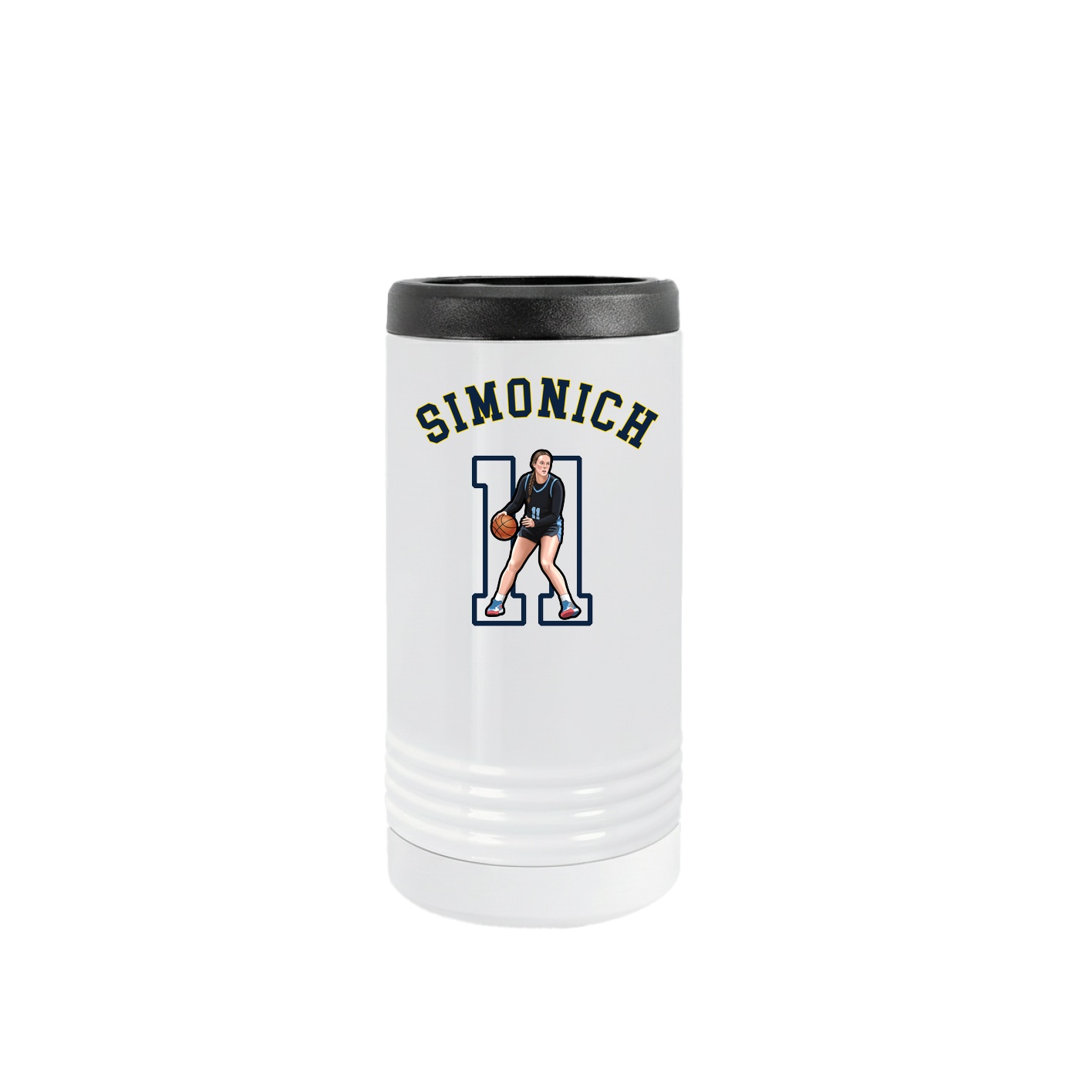 Slim Beverage Holder — Shirsey Arch in White